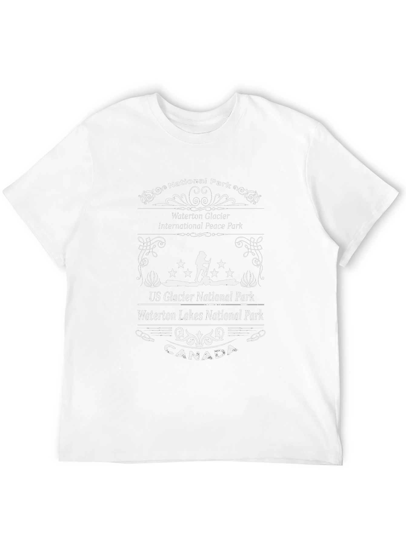 National Park T-Shirt - Glacier & Waterton Lakes