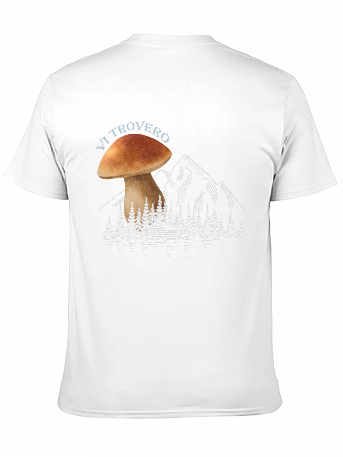 Mushroom Mountain Graphic Tee