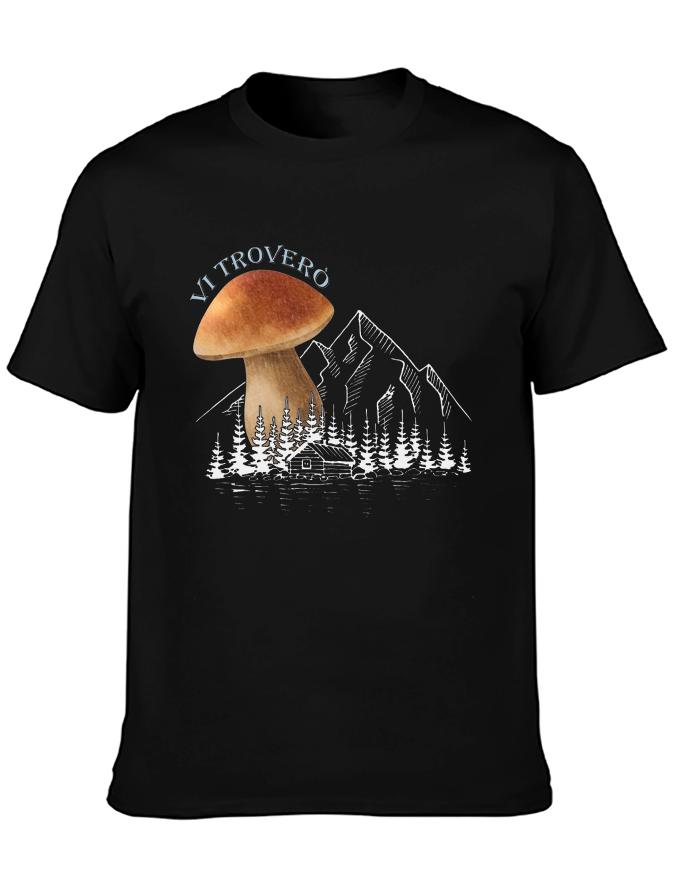 Mushroom Mountain Graphic Tee