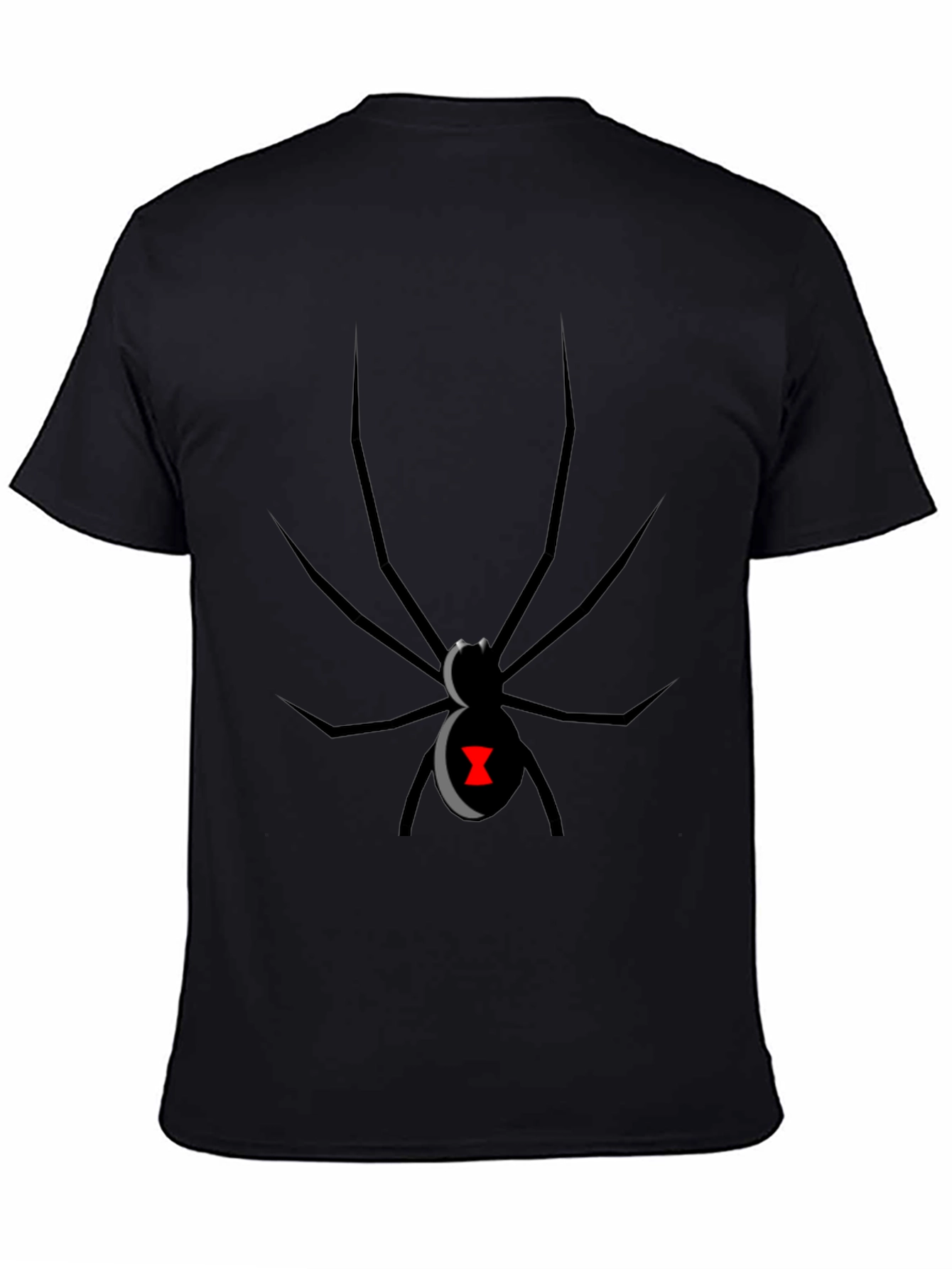 Black Widow Spider Graphic T-Shirt