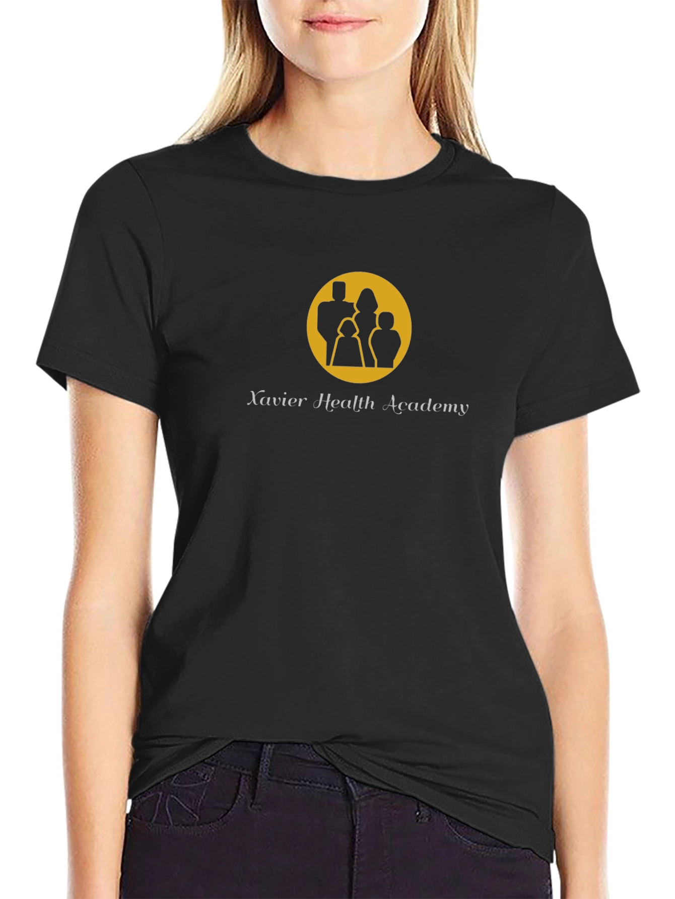 Xavier Health Academy Black T-Shirt