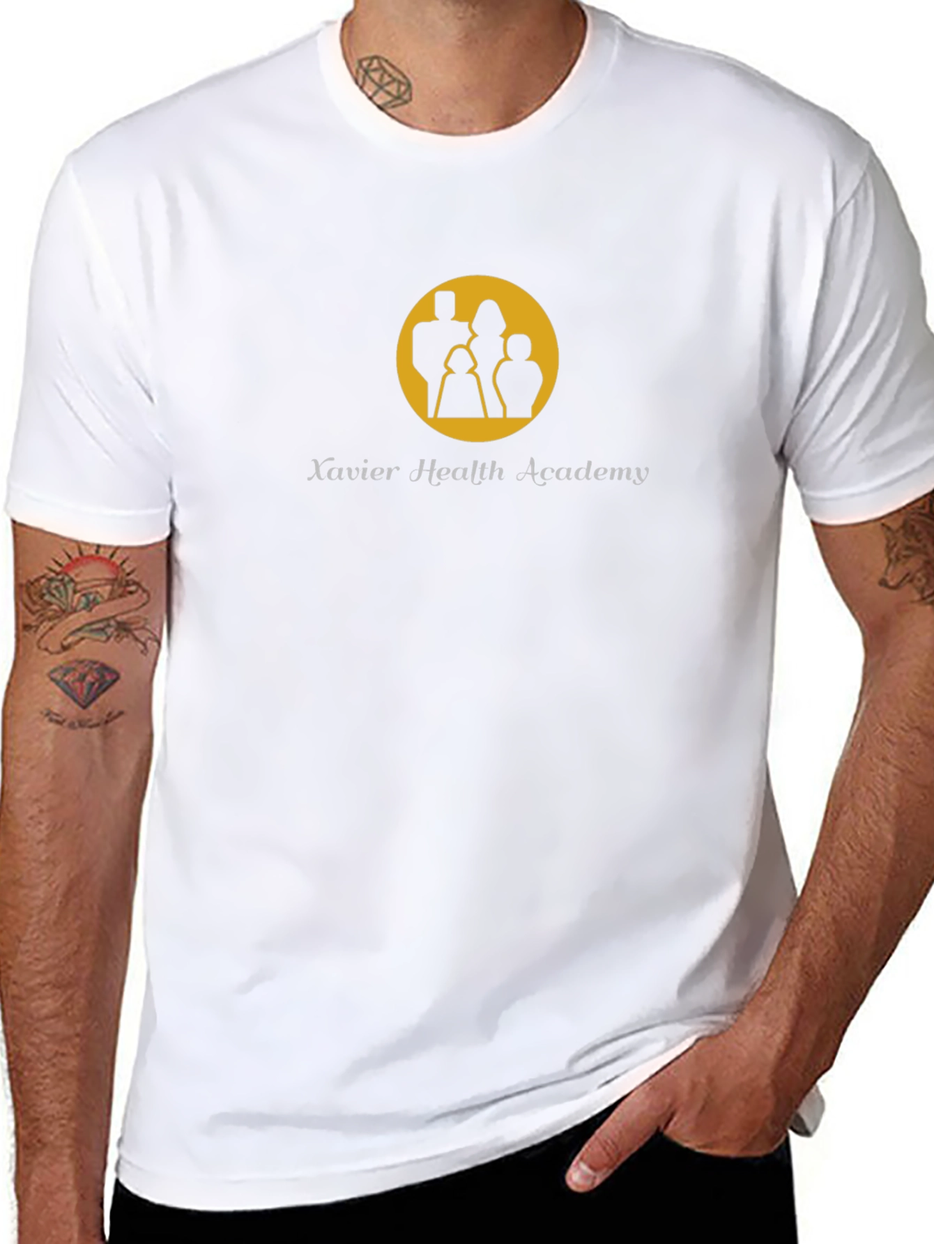 Xavier Health Academy Black T-Shirt