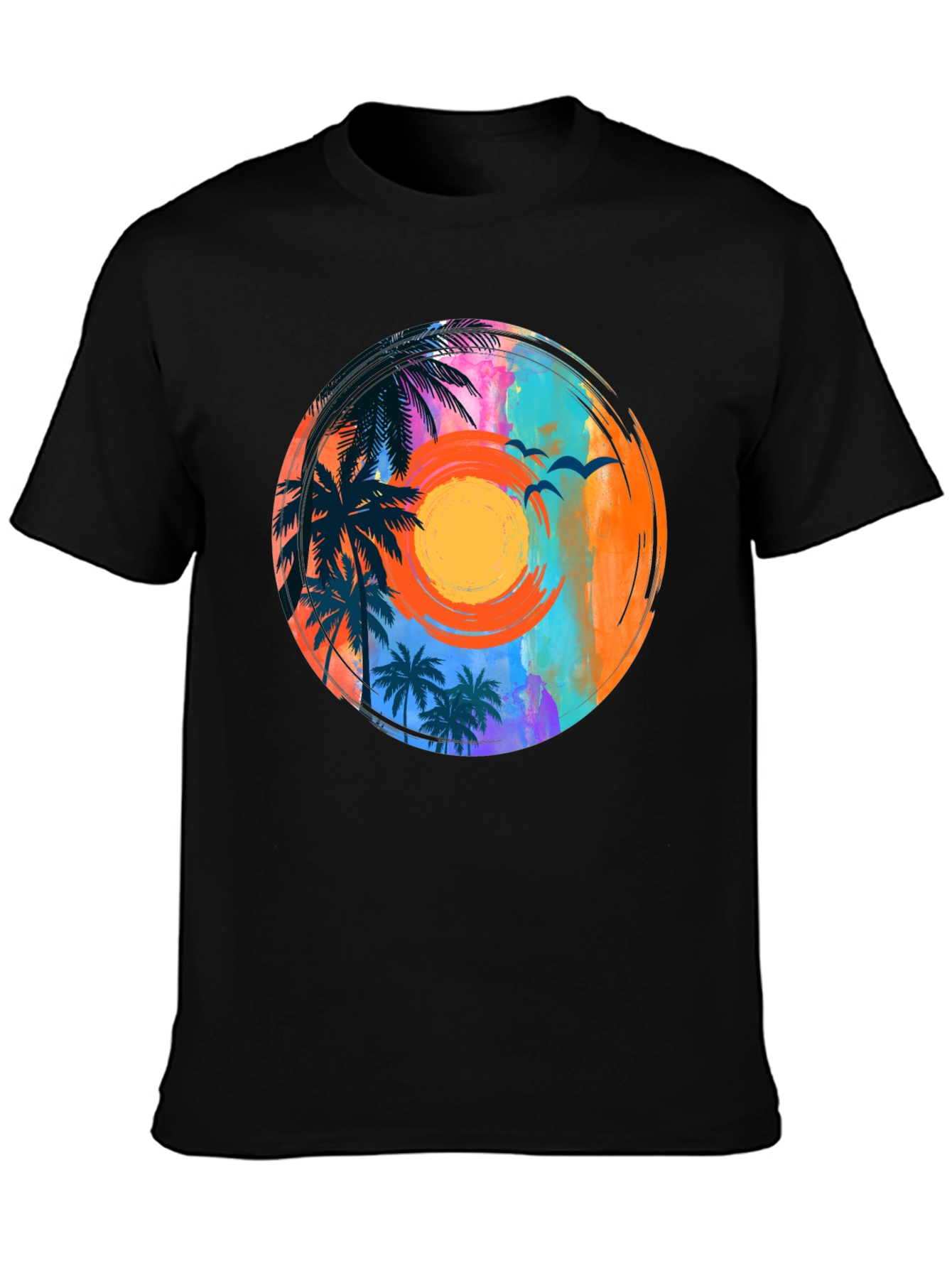 Tropical Sunset Graphic Tee