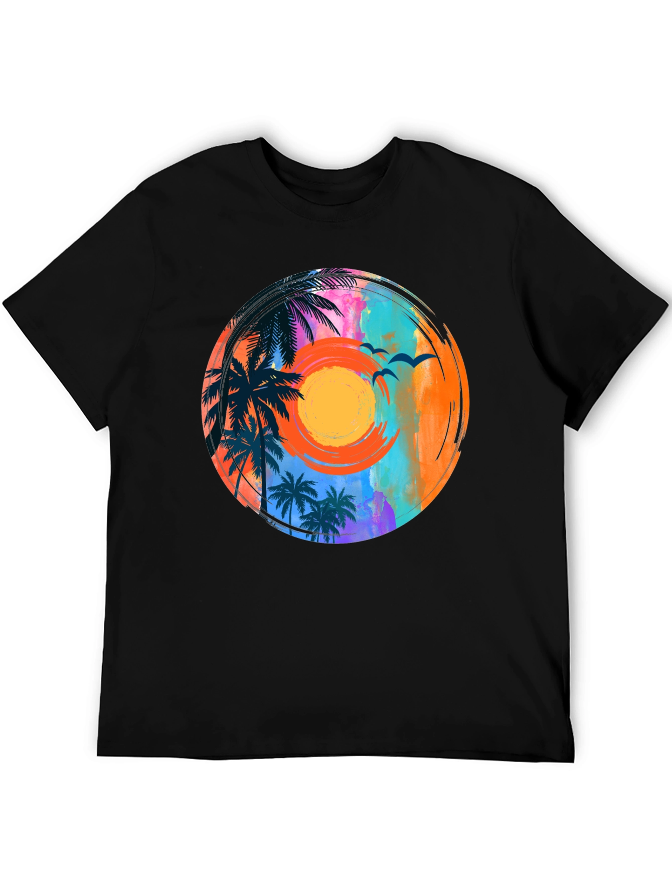 Tropical Sunset Graphic Tee