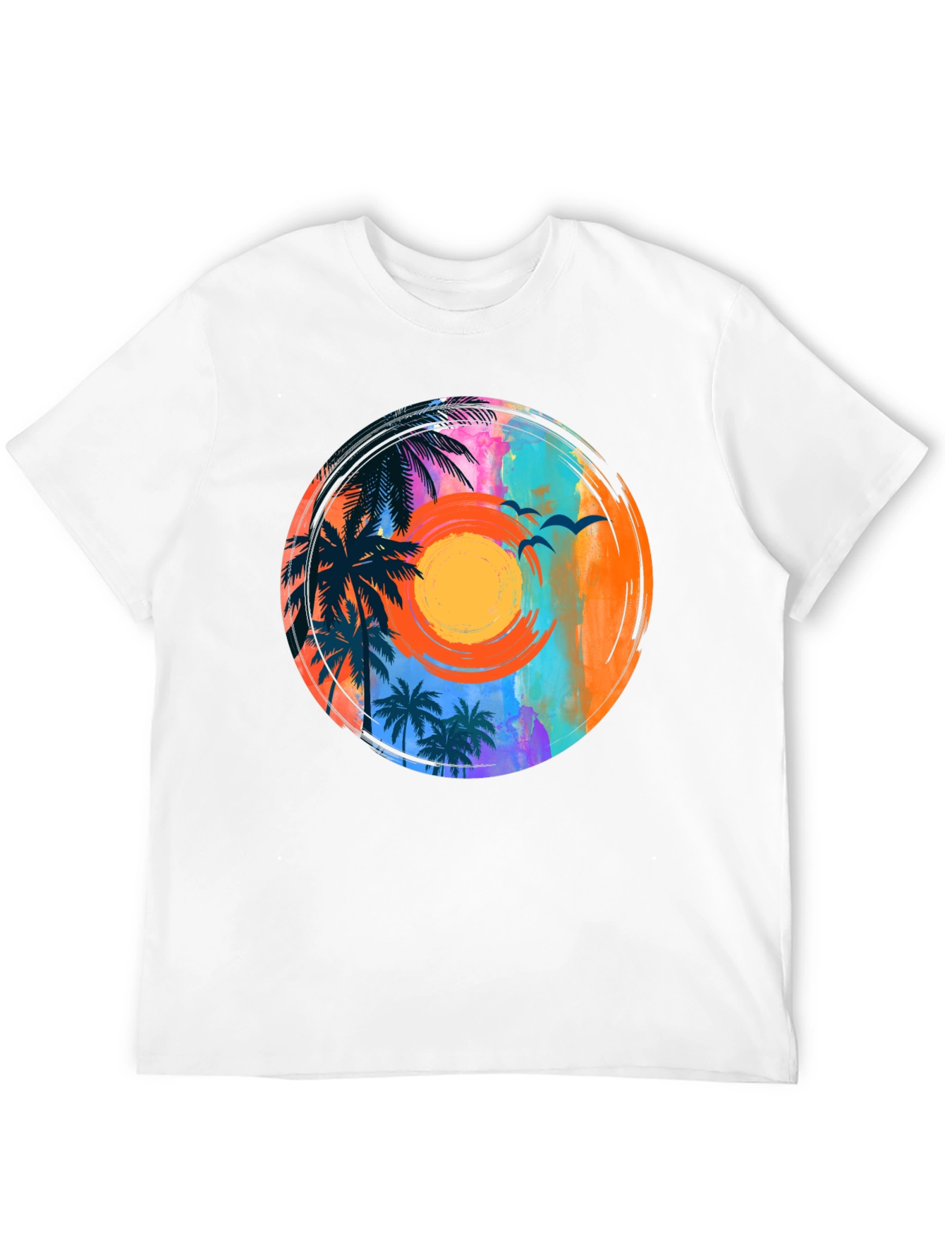 Tropical Sunset Graphic Tee