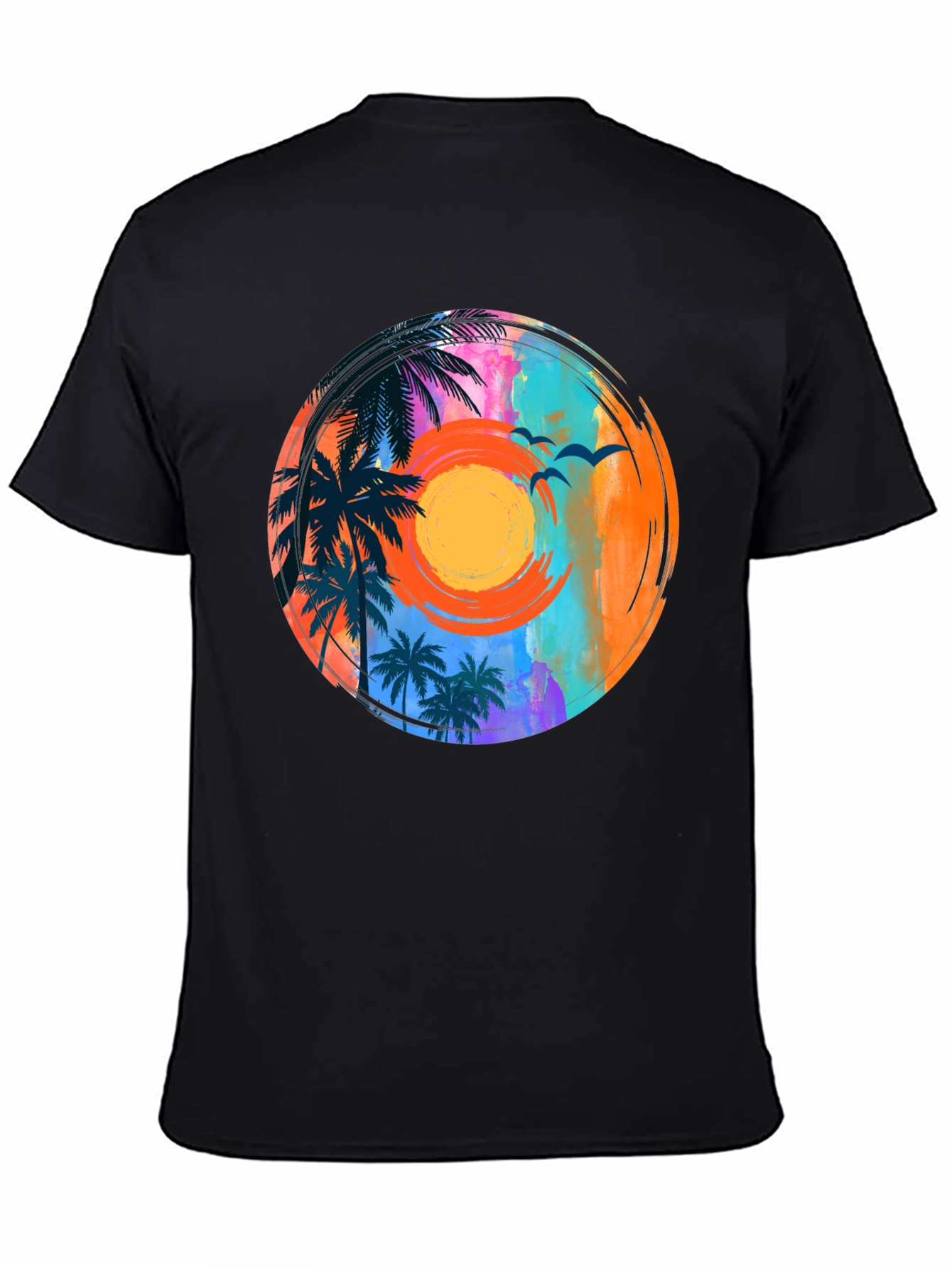 Tropical Sunset Graphic Tee