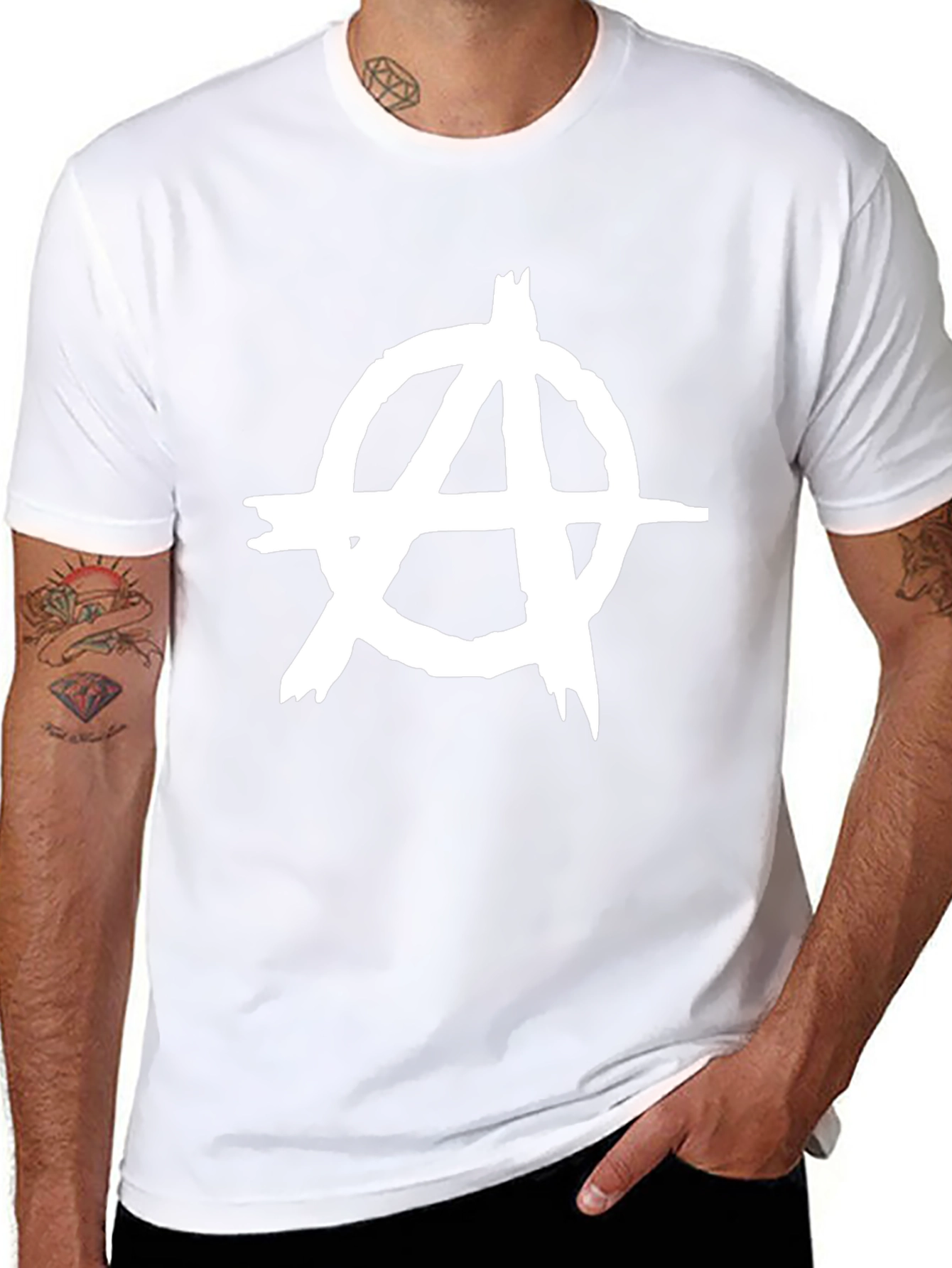 Anarchy Symbol T-Shirt - Classic Rebellion