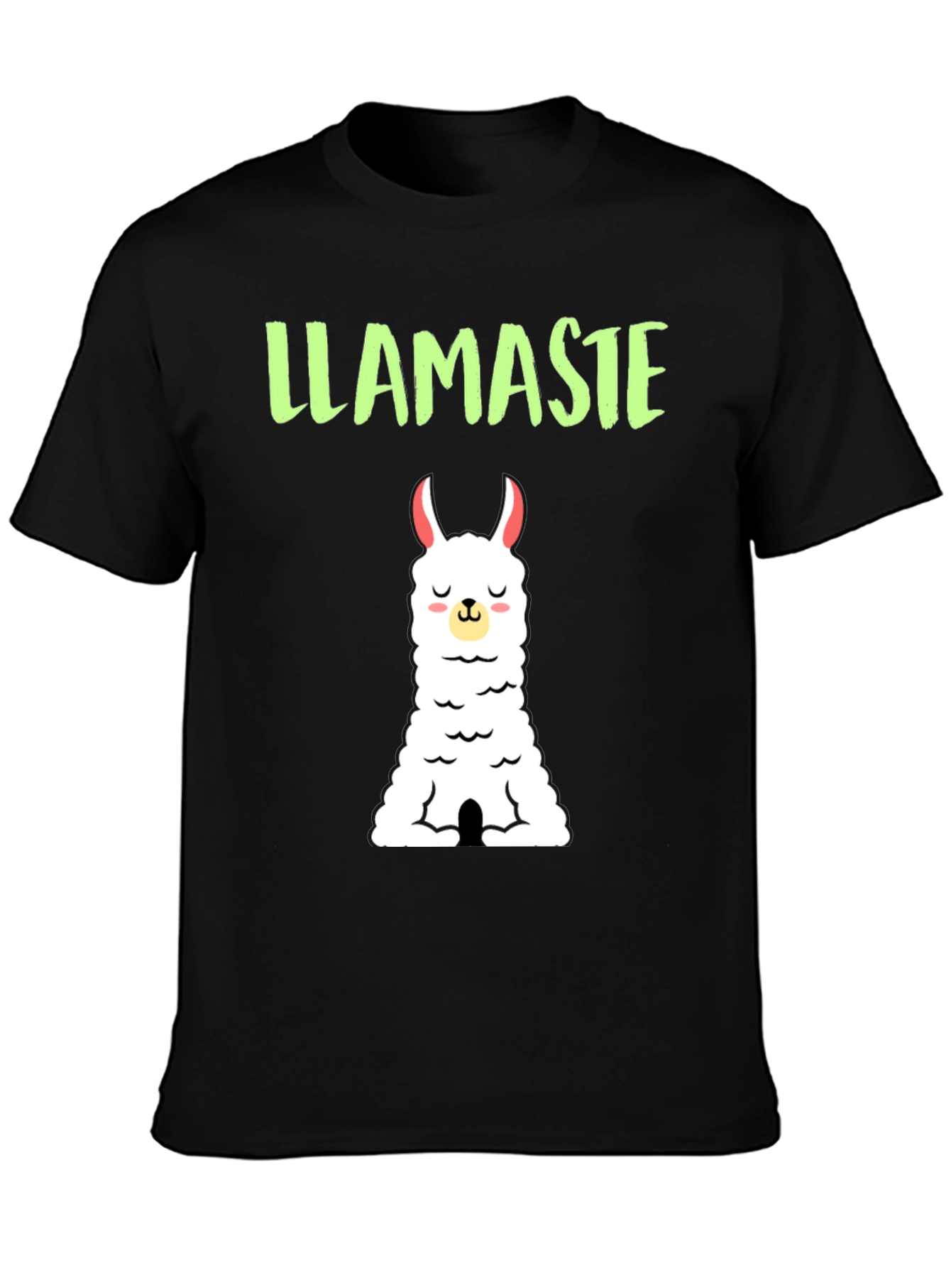 Llamaste T-Shirt - Yoga Llama Funny Tee