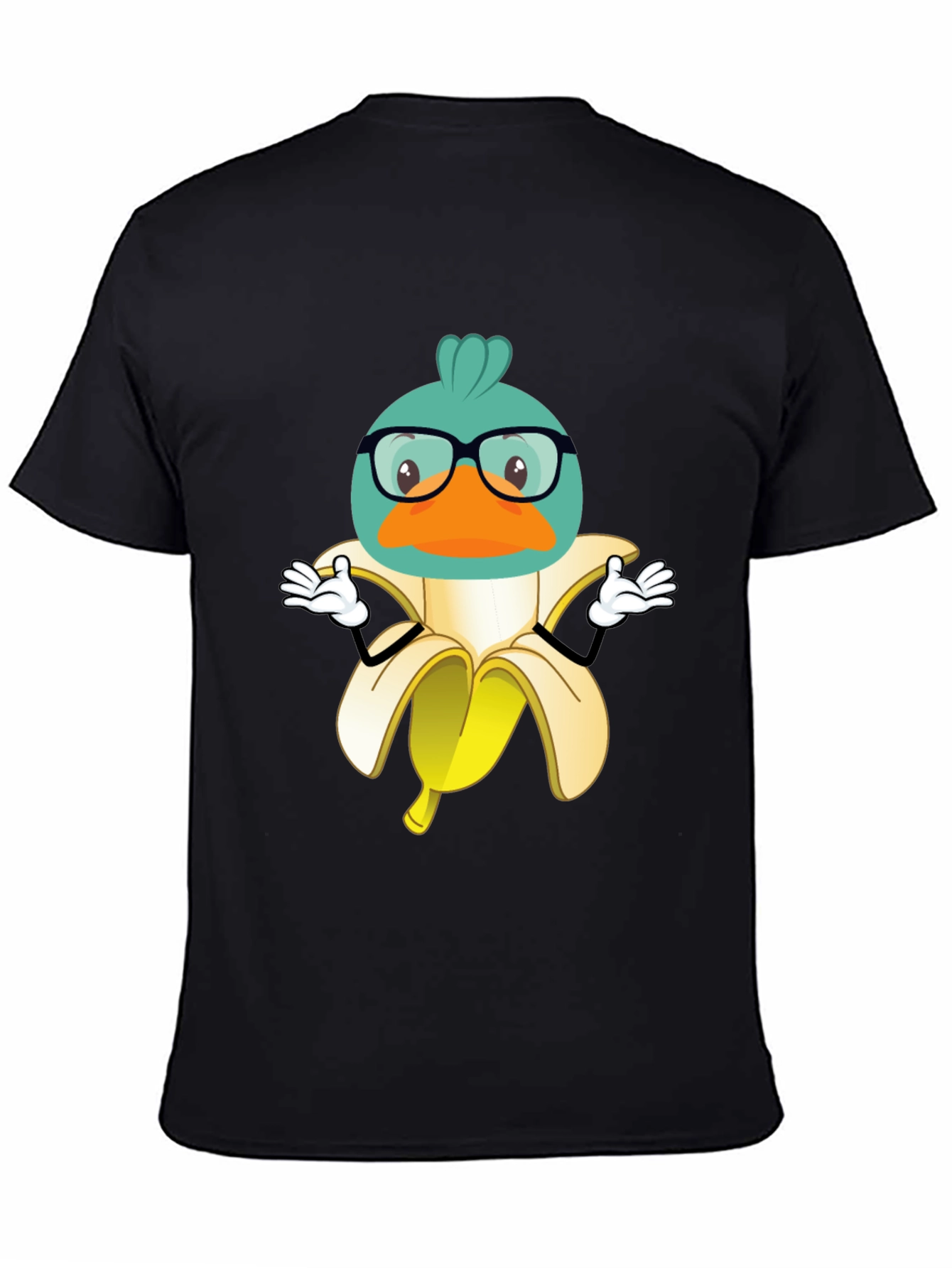 Duck Banana T-Shirt - Quirky Graphic Tee