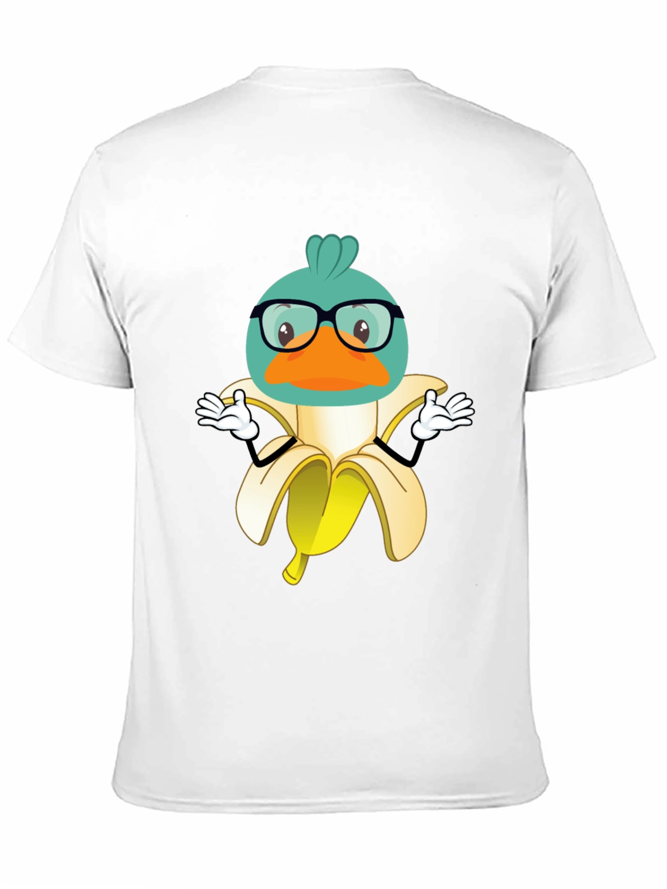 Duck Banana T-Shirt - Quirky Graphic Tee