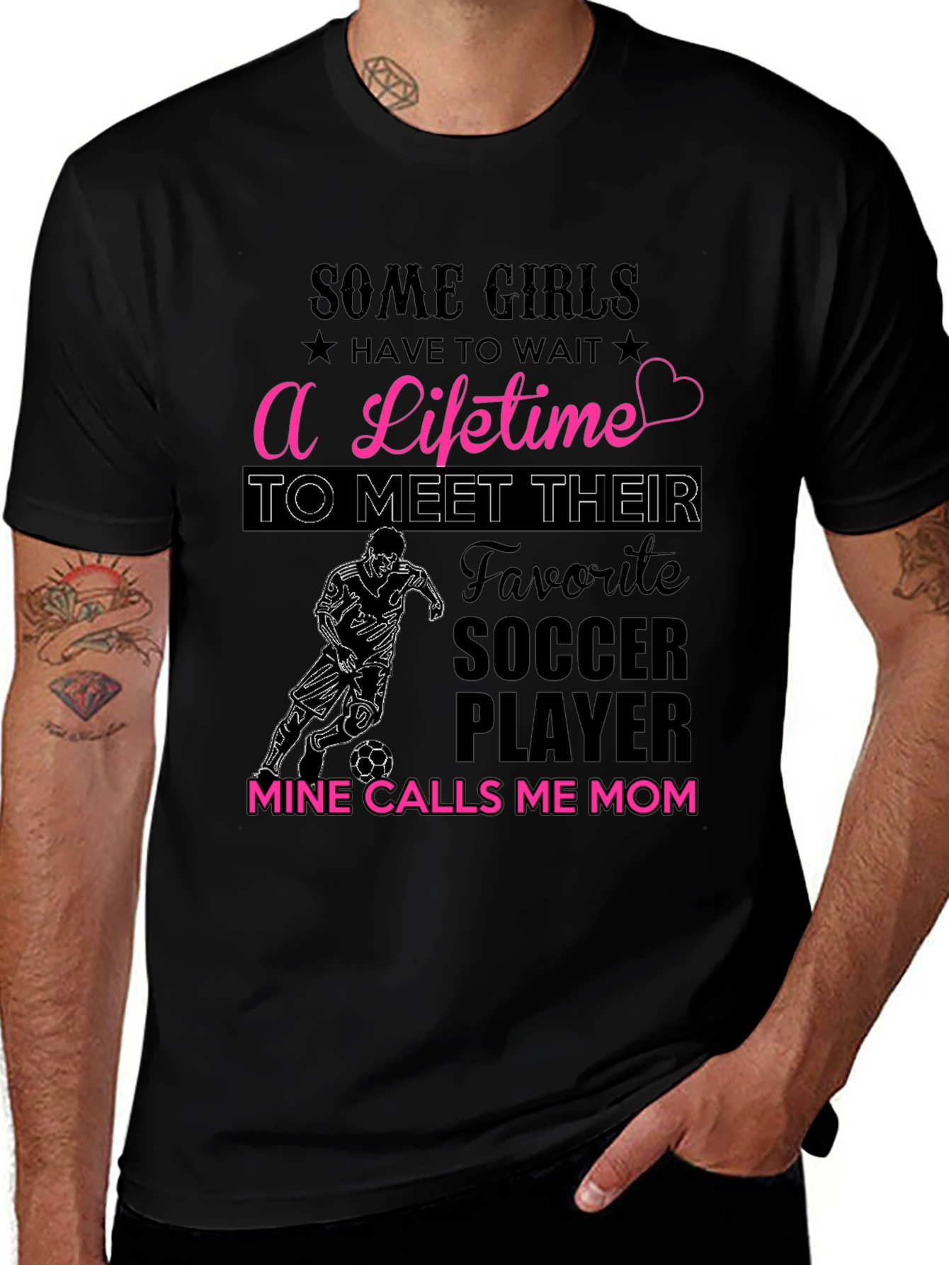 Soccer Mom T-Shirt - Mine Calls Me Mom