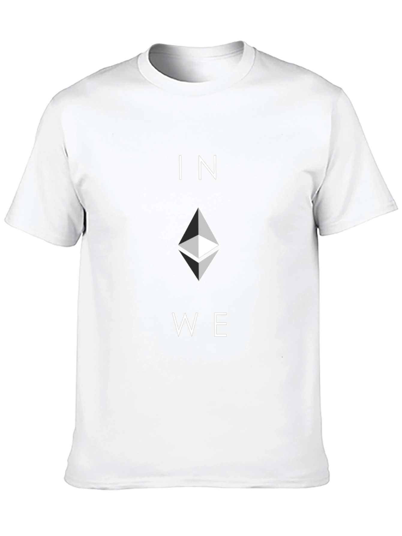 Ethereum Crypto Graphic T-Shirt - In ETH We Trust