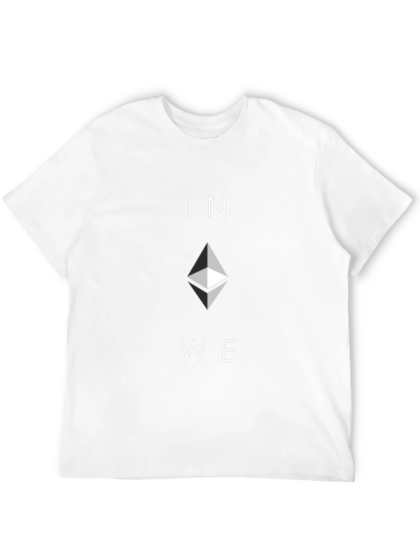Ethereum Crypto Graphic T-Shirt - In ETH We Trust