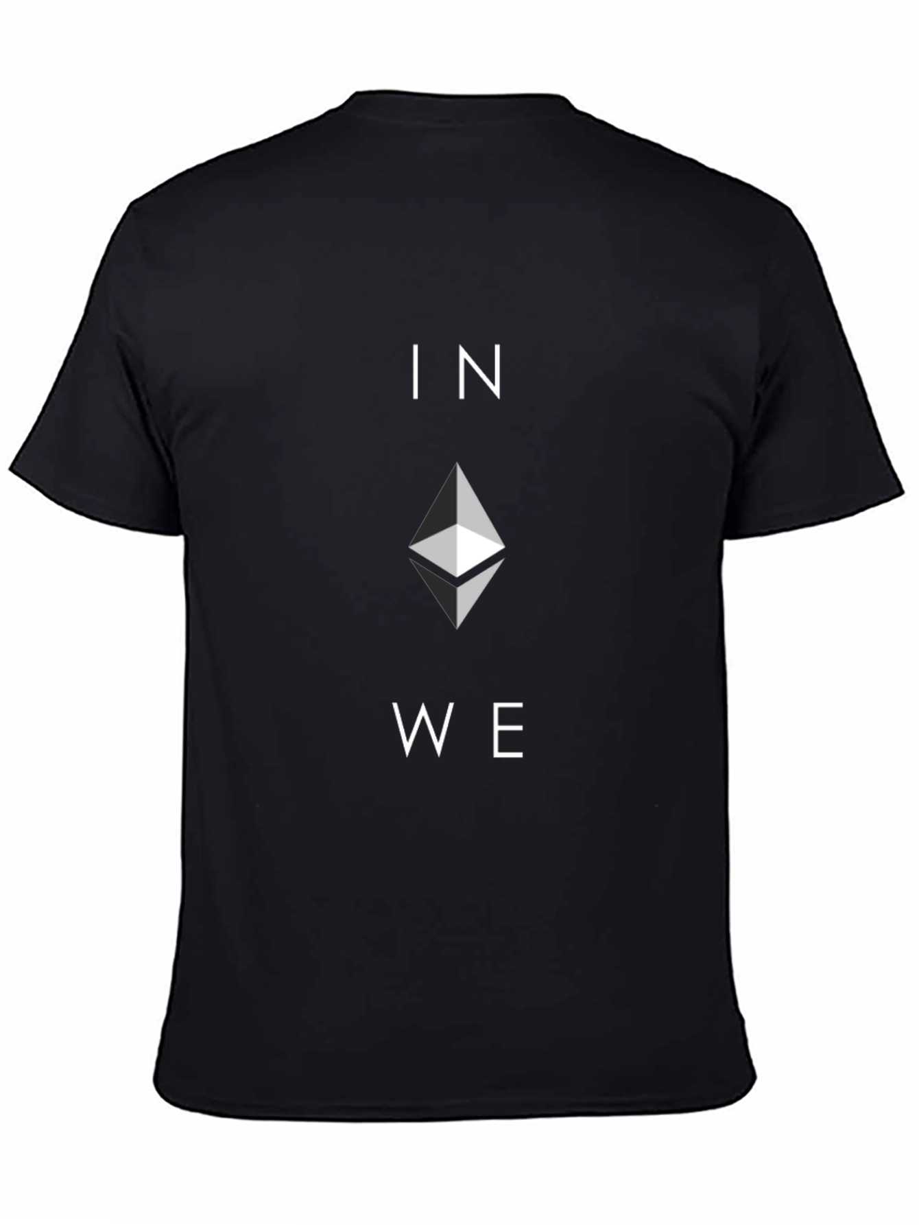 Ethereum Crypto Graphic T-Shirt - In ETH We Trust
