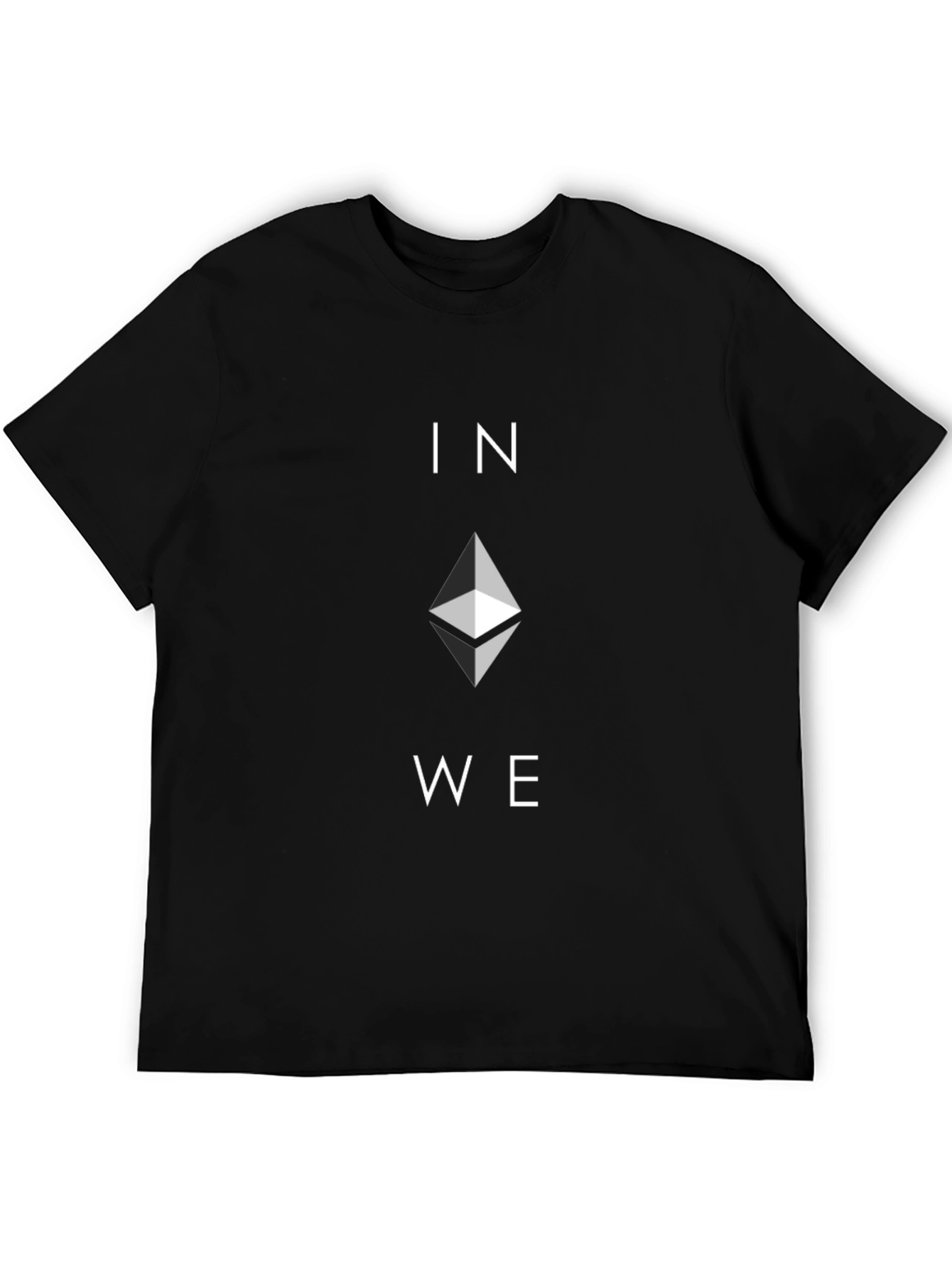Ethereum Crypto Graphic T-Shirt - In ETH We Trust