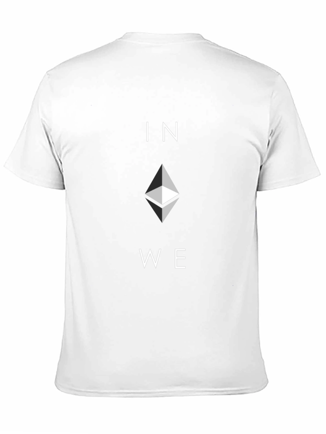 Ethereum Crypto Graphic T-Shirt - In ETH We Trust