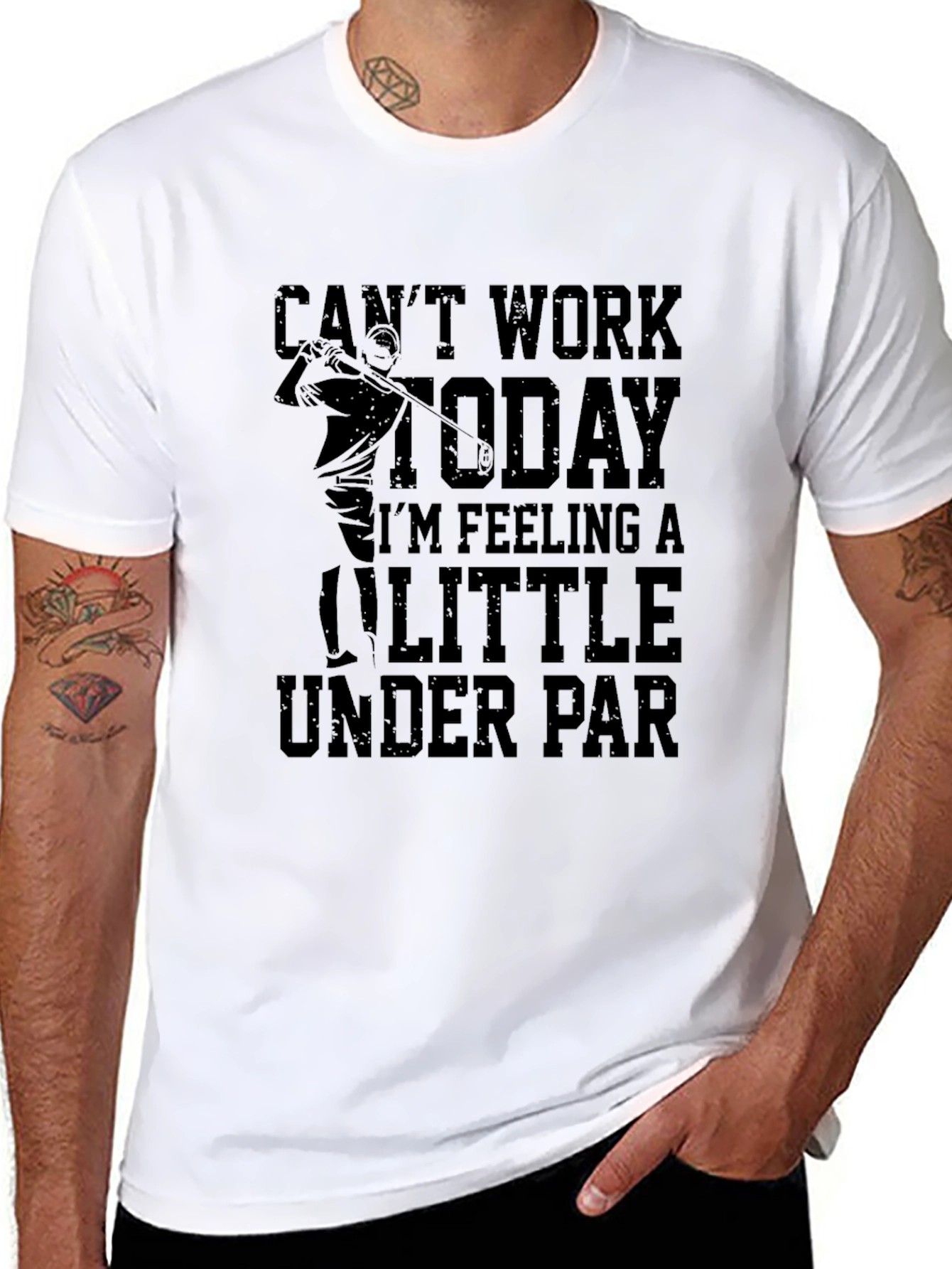 Cant Work Today Golf T-Shirt