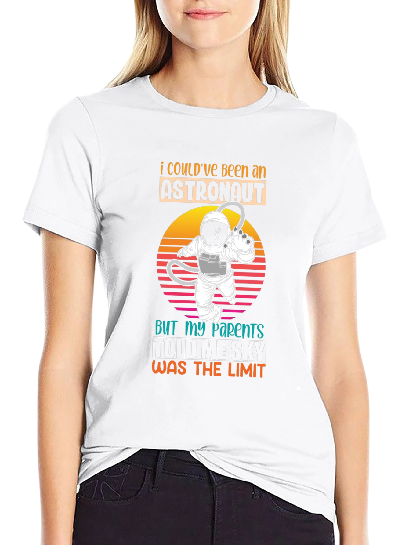 Astronaut Sky Limit Graphic Tee