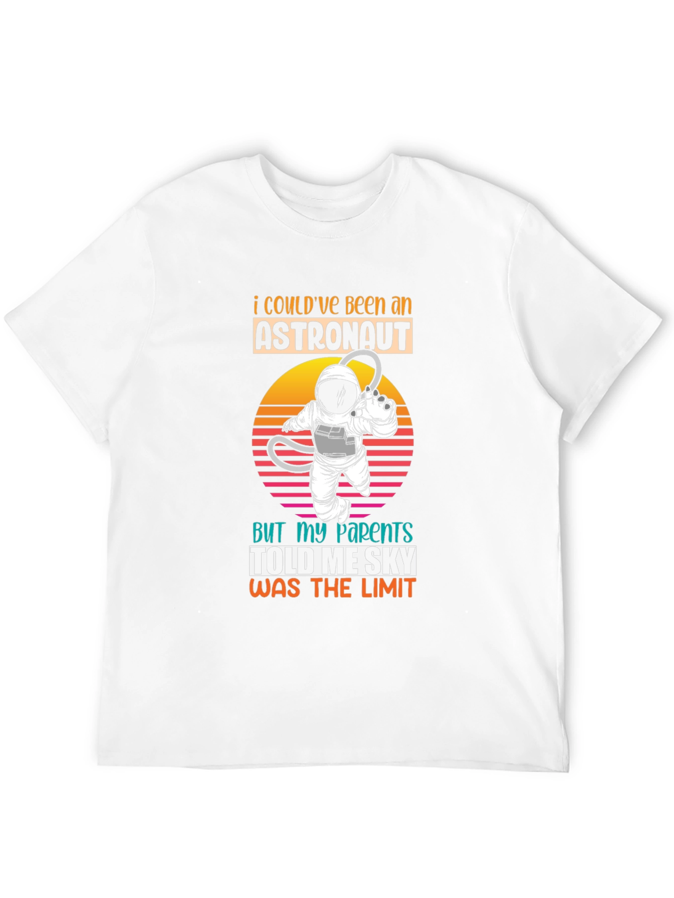 Astronaut Sky Limit Graphic Tee