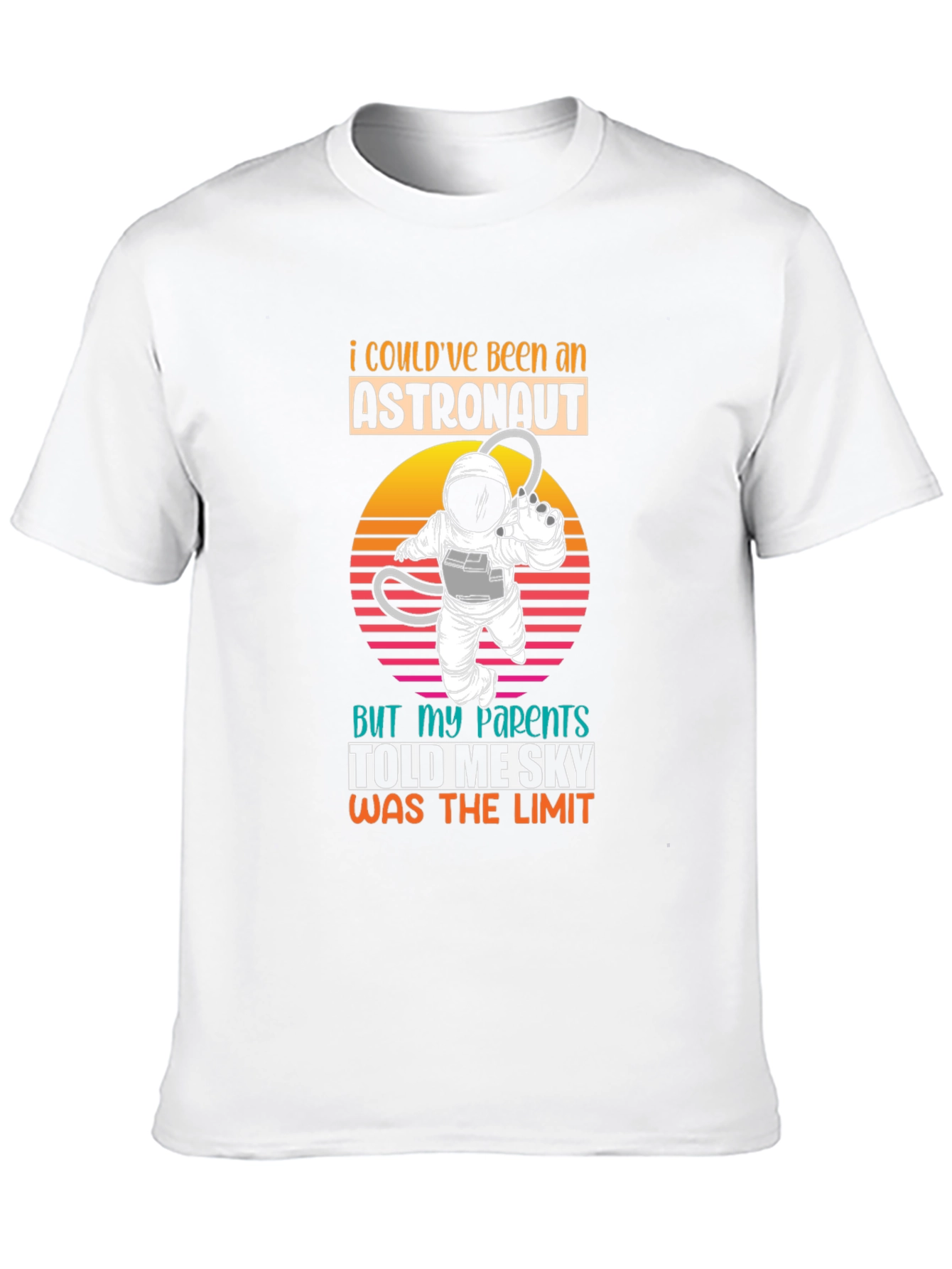 Astronaut Sky Limit Graphic Tee