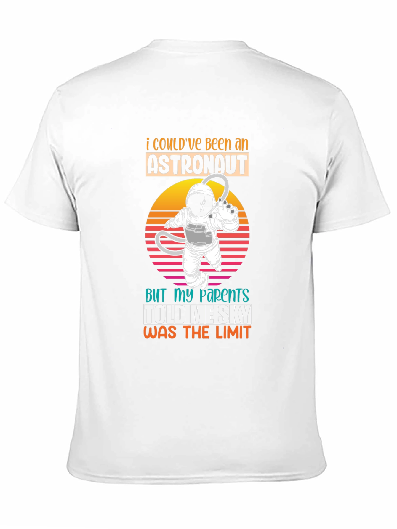 Astronaut Sky Limit Graphic Tee