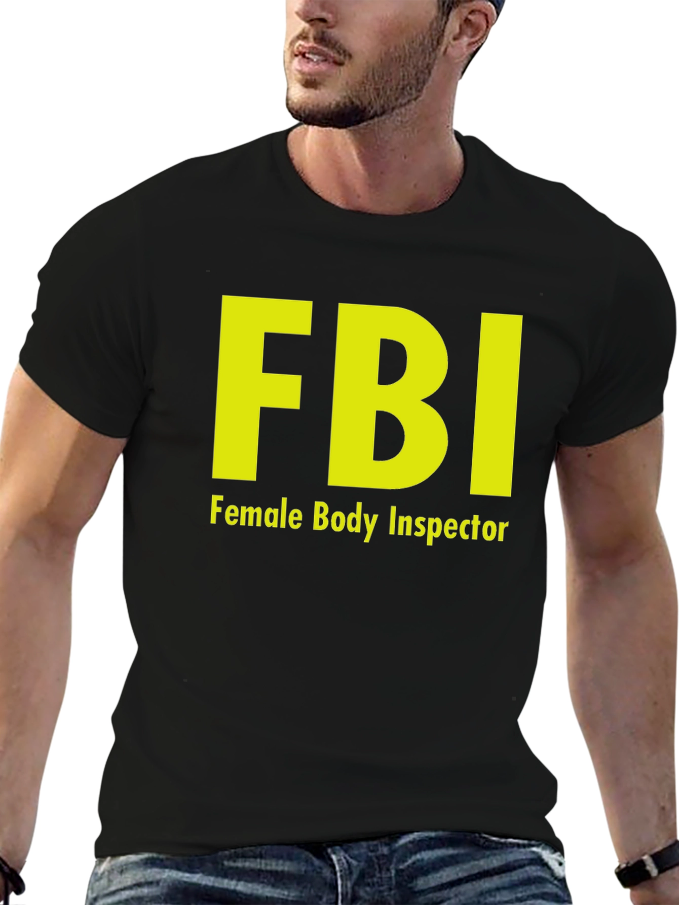 FBI Female Body Inspector Novelty T-Shirt