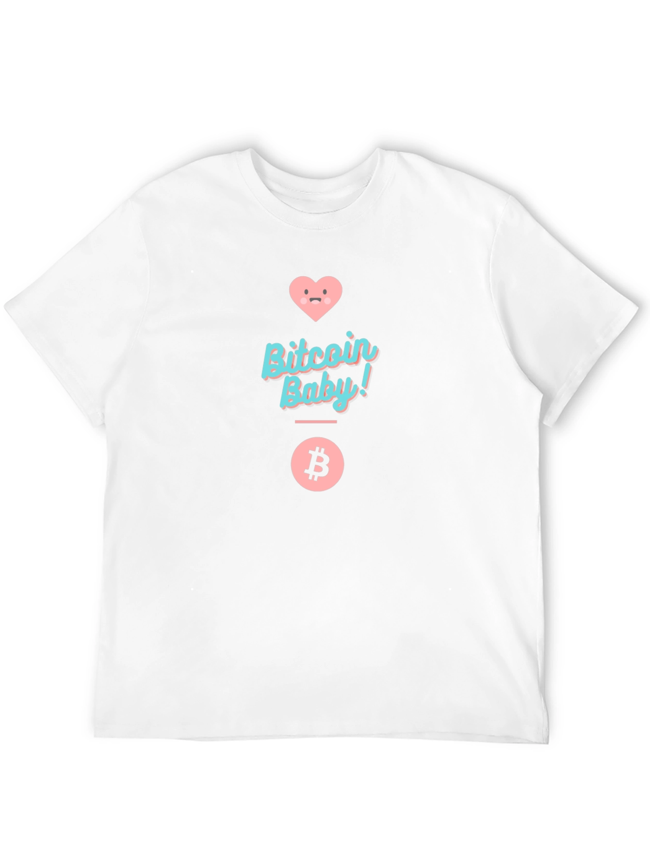 Bitcoin Baby! Graphic Tee for Crypto Lovers