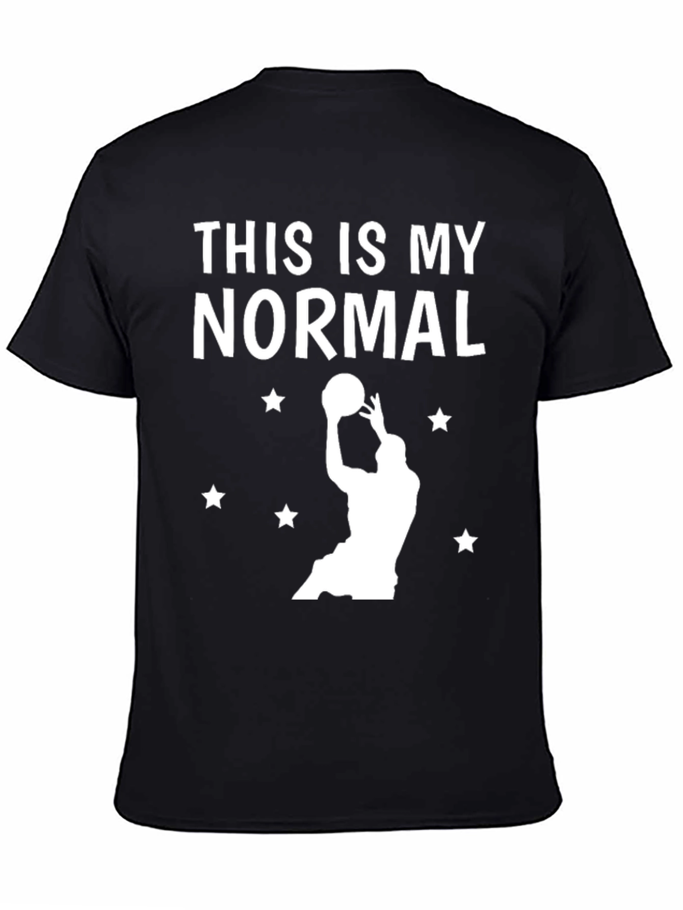 This Is My Normal Basketball Graphic T-Shirt