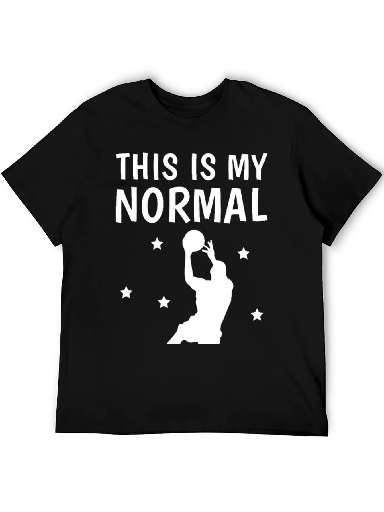 This Is My Normal Basketball Graphic T-Shirt