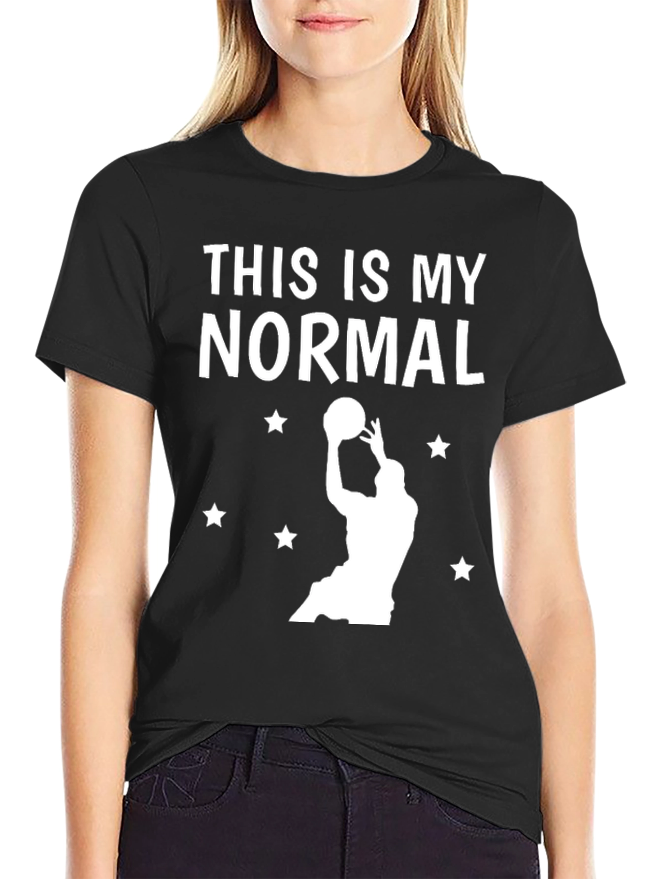 This Is My Normal Basketball Graphic T-Shirt