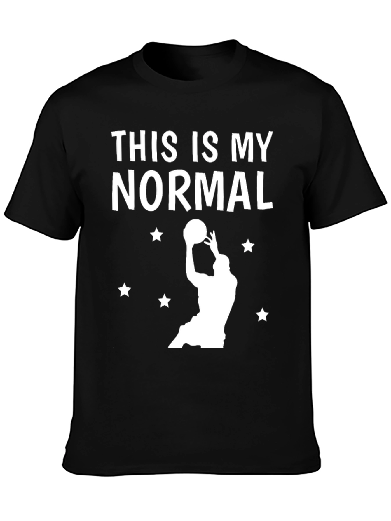 This Is My Normal Basketball Graphic T-Shirt