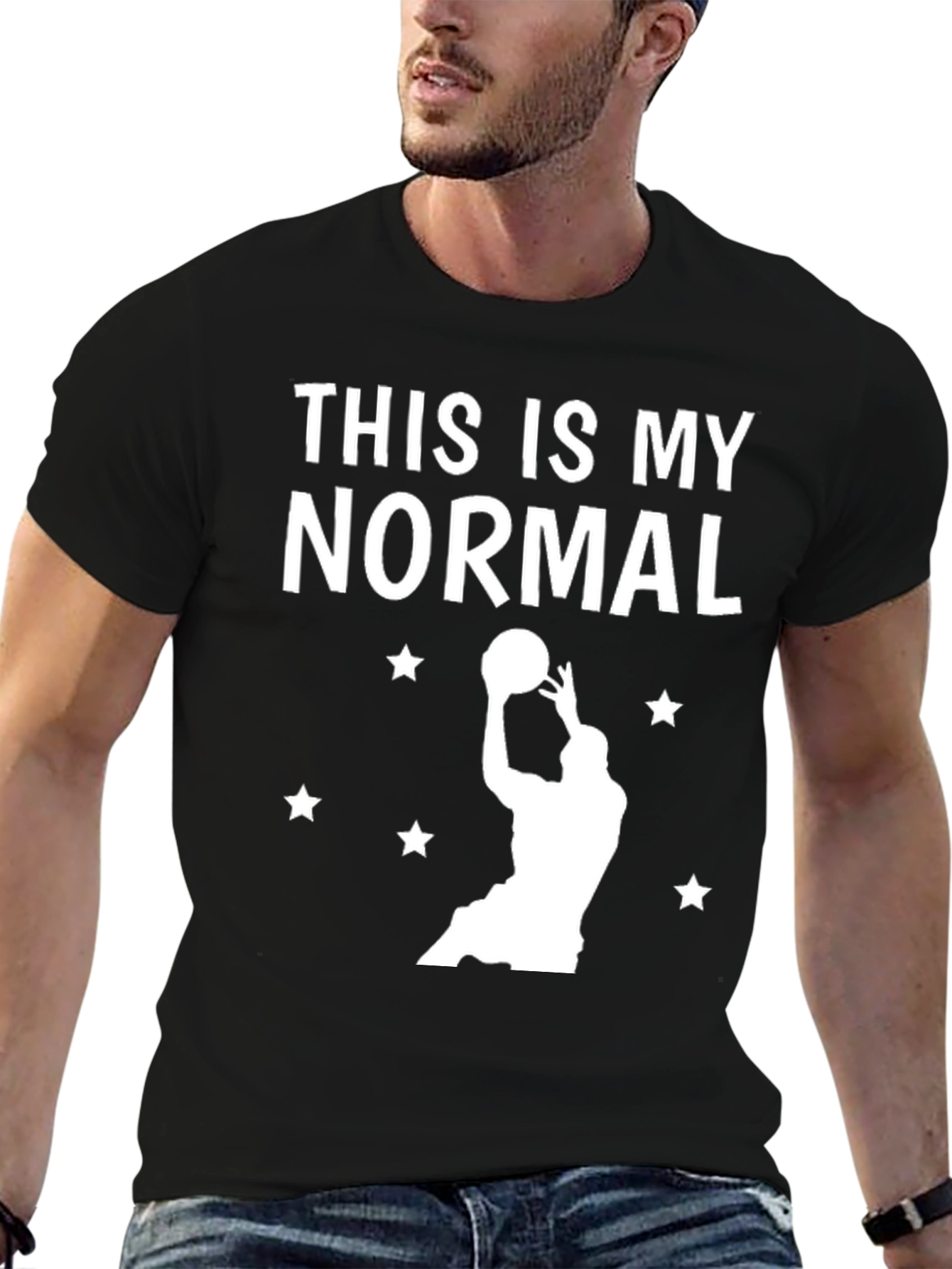 This Is My Normal Basketball Graphic T-Shirt
