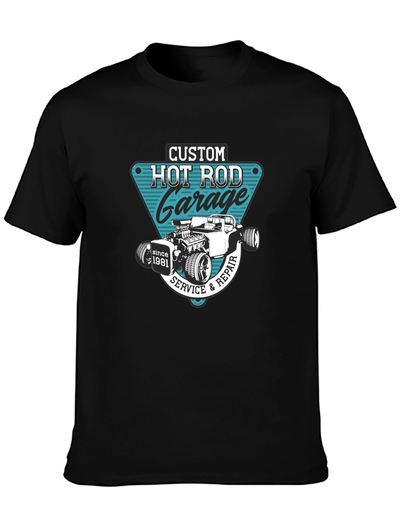 Custom Hot Rod Garage T-Shirt
