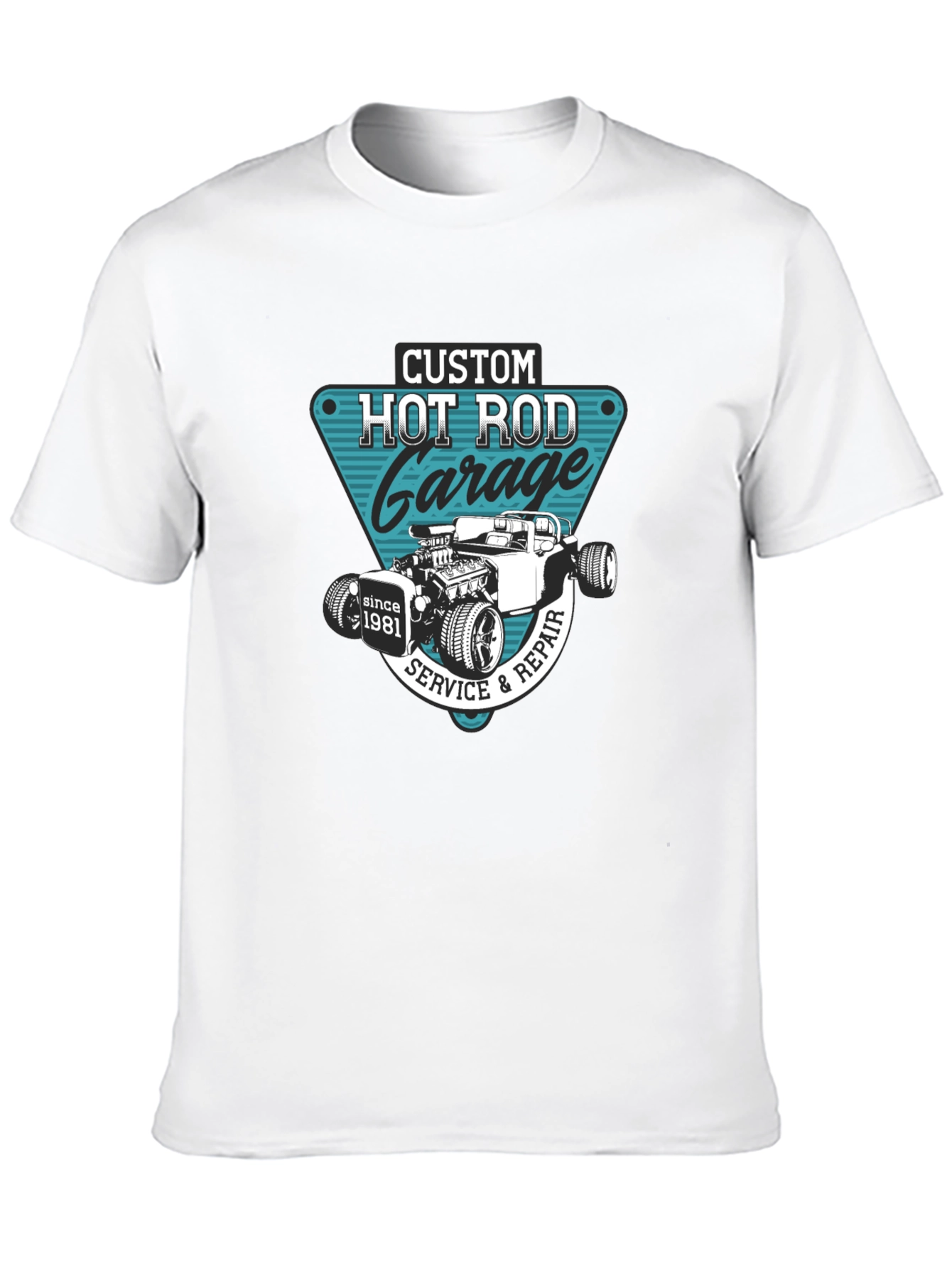Custom Hot Rod Garage T-Shirt