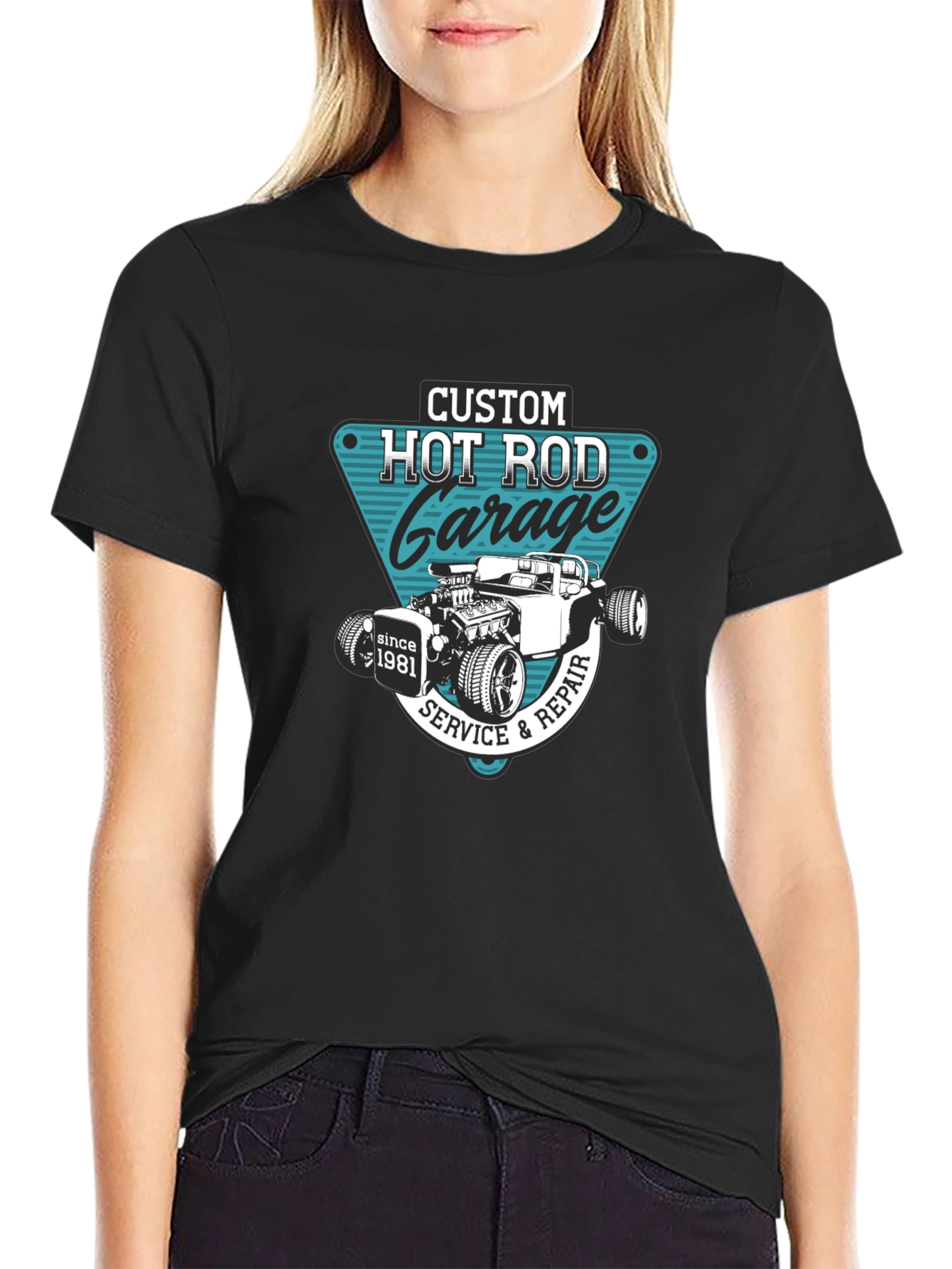 Custom Hot Rod Garage T-Shirt