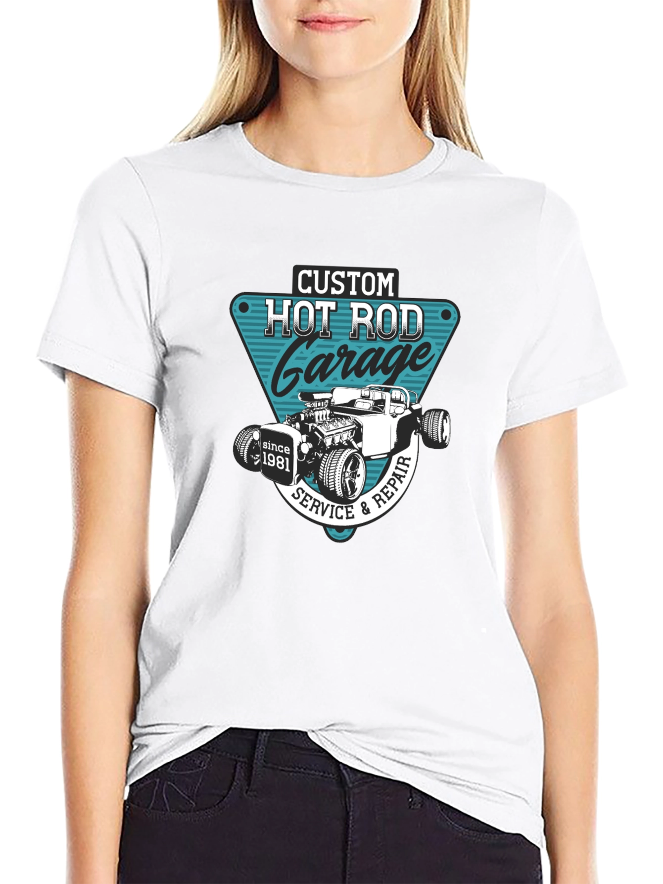 Custom Hot Rod Garage T-Shirt
