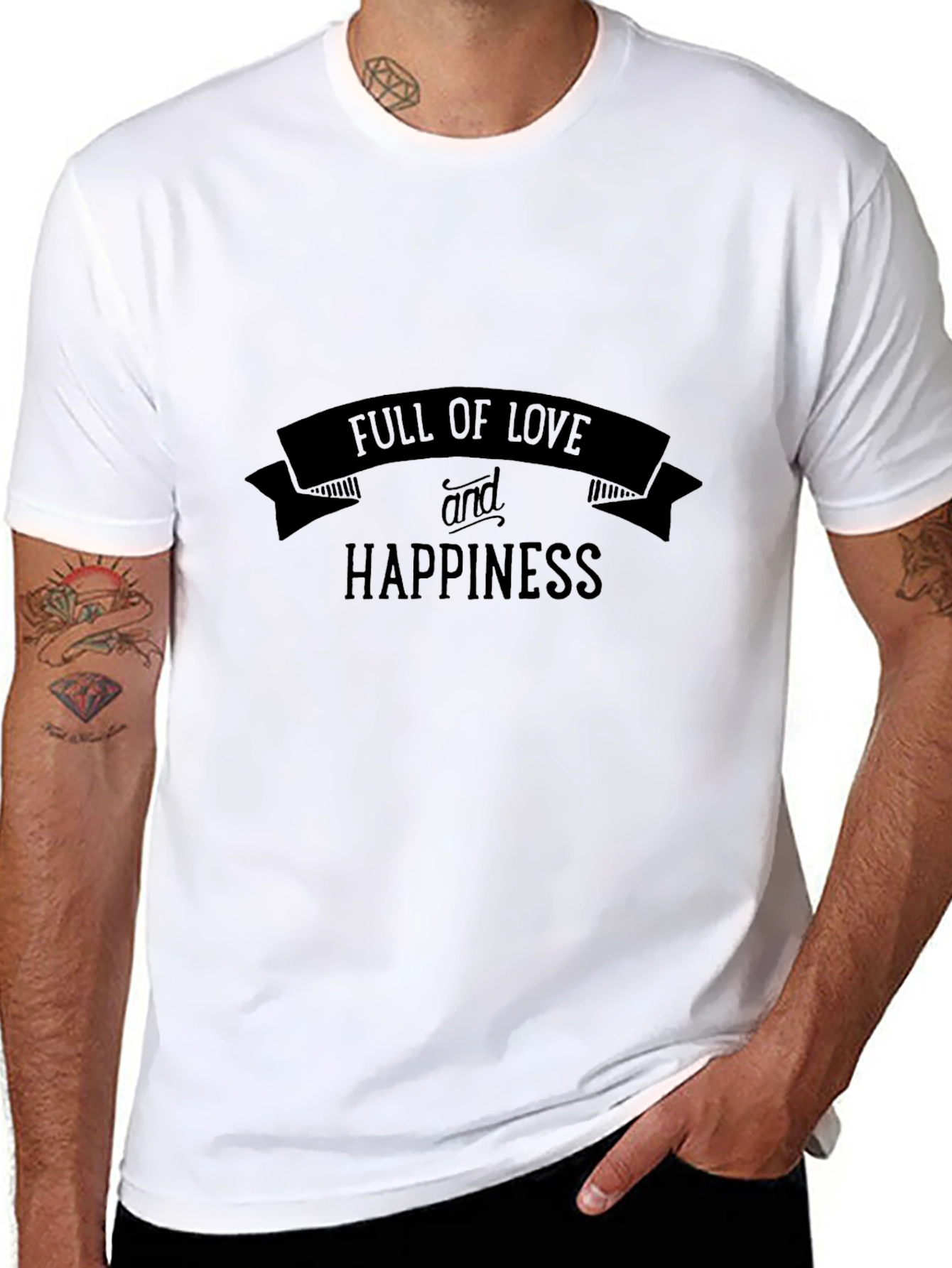 Full of Love and Happiness Graphic Tee
