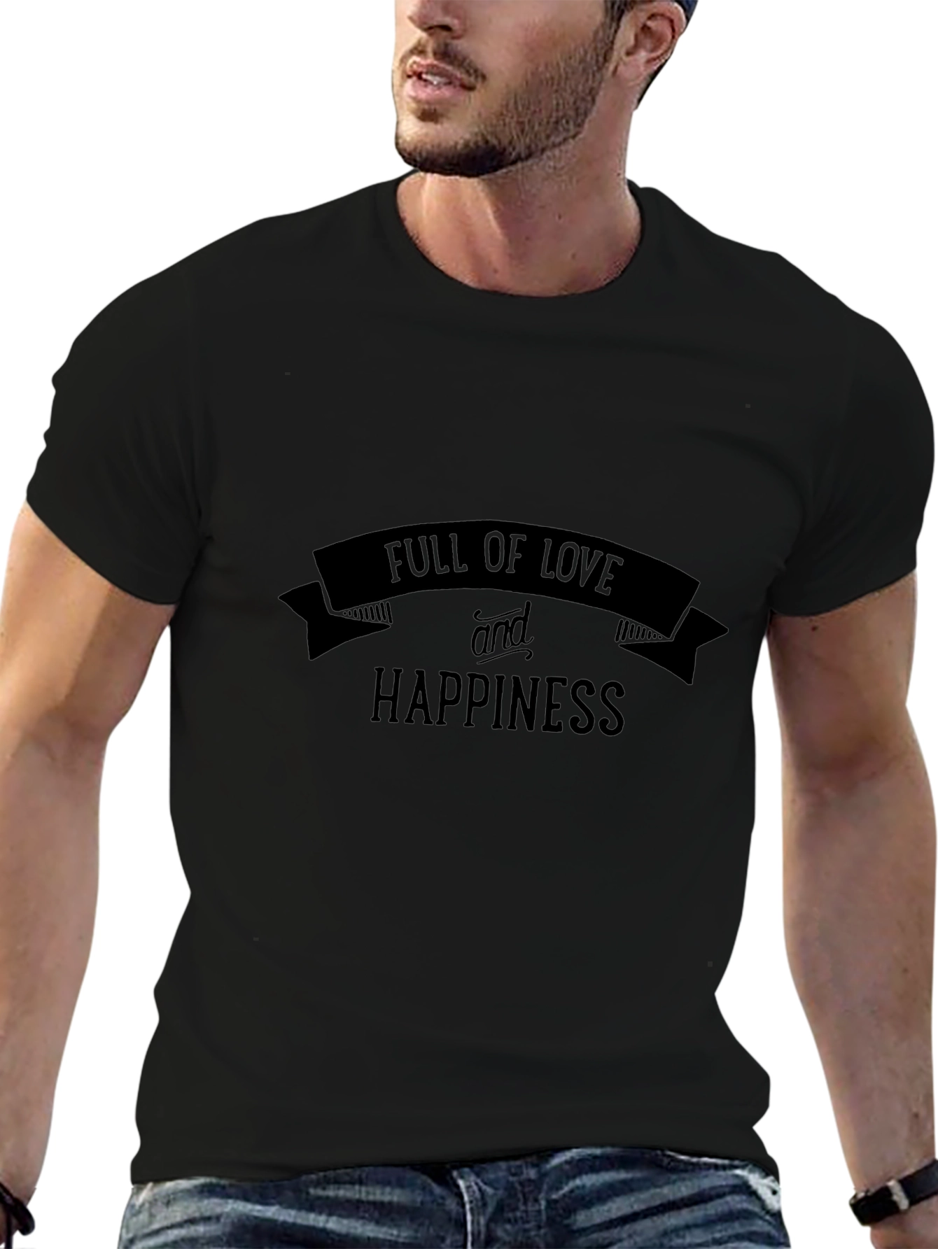 Full of Love and Happiness Graphic Tee