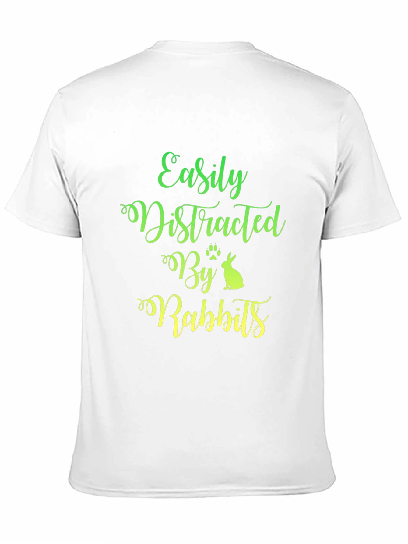 Easily Distracted By Rabbits Graphic Tee