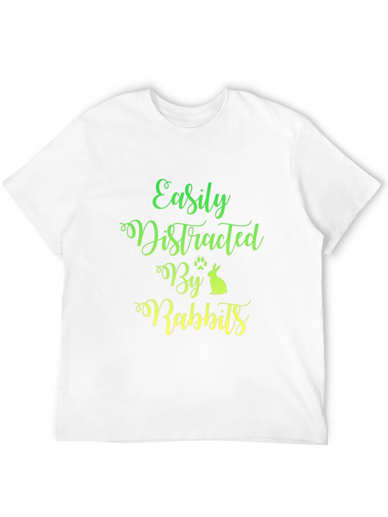 Easily Distracted By Rabbits Graphic Tee