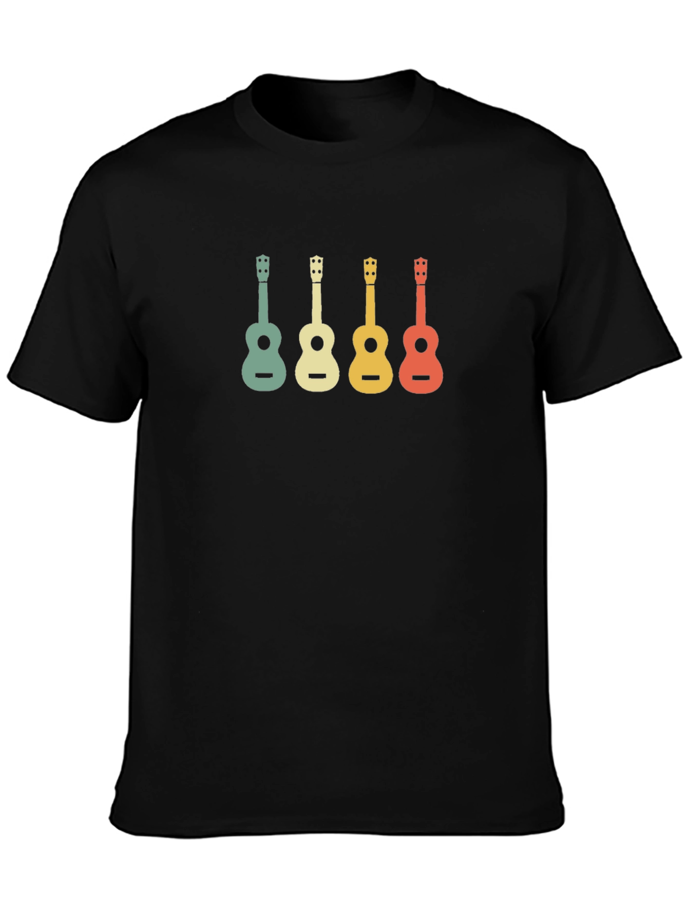 Retro Ukulele T-Shirt - Music Lovers Tee