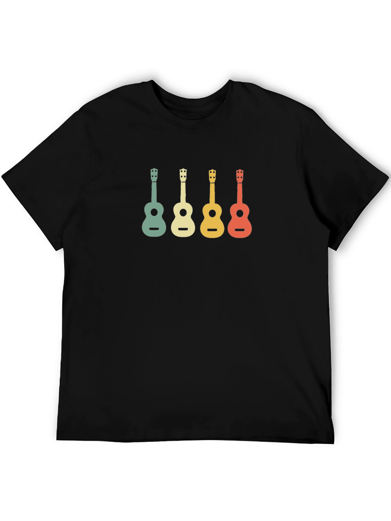 Retro Ukulele T-Shirt - Music Lovers Tee