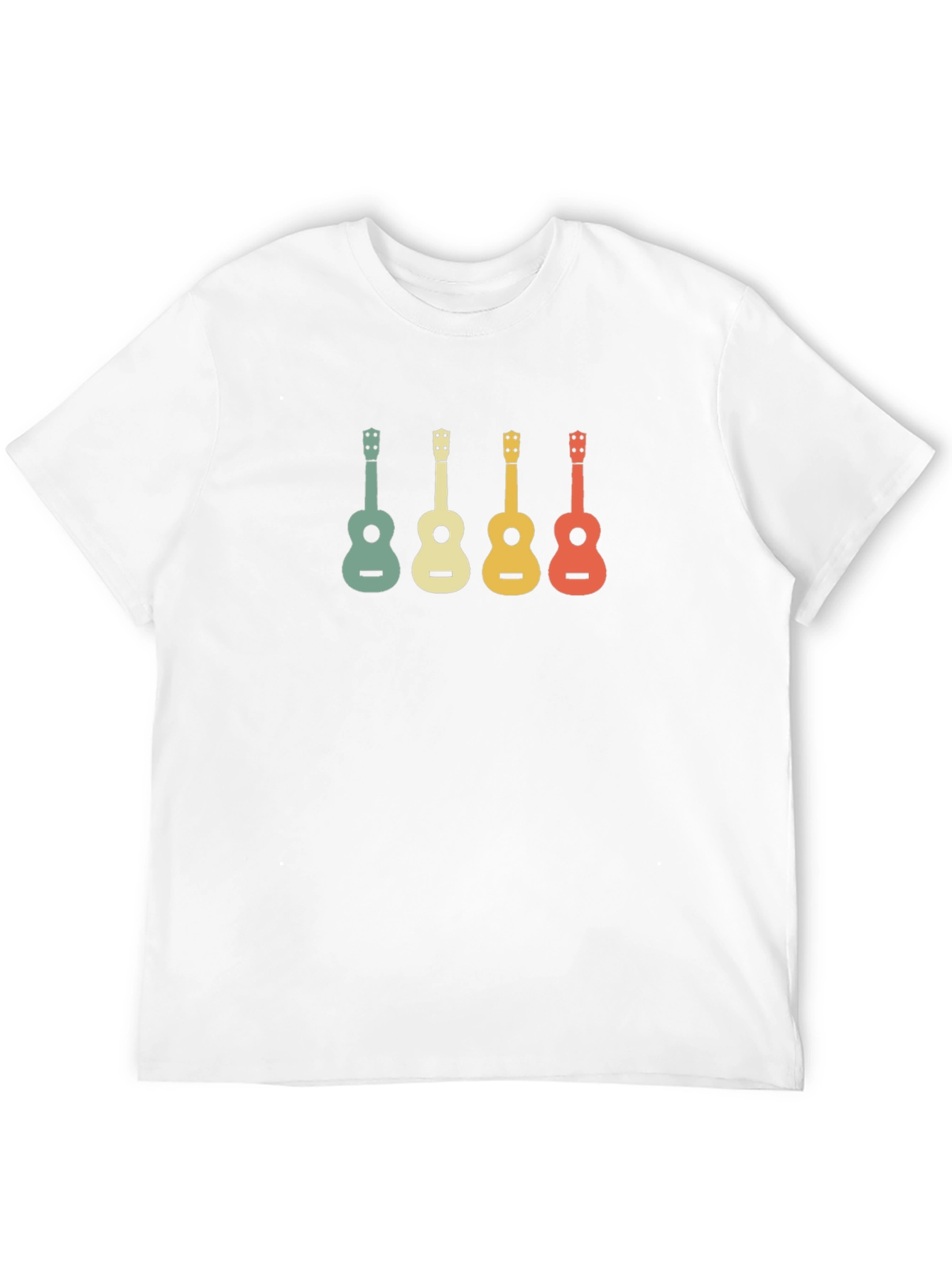 Retro Ukulele T-Shirt - Music Lovers Tee