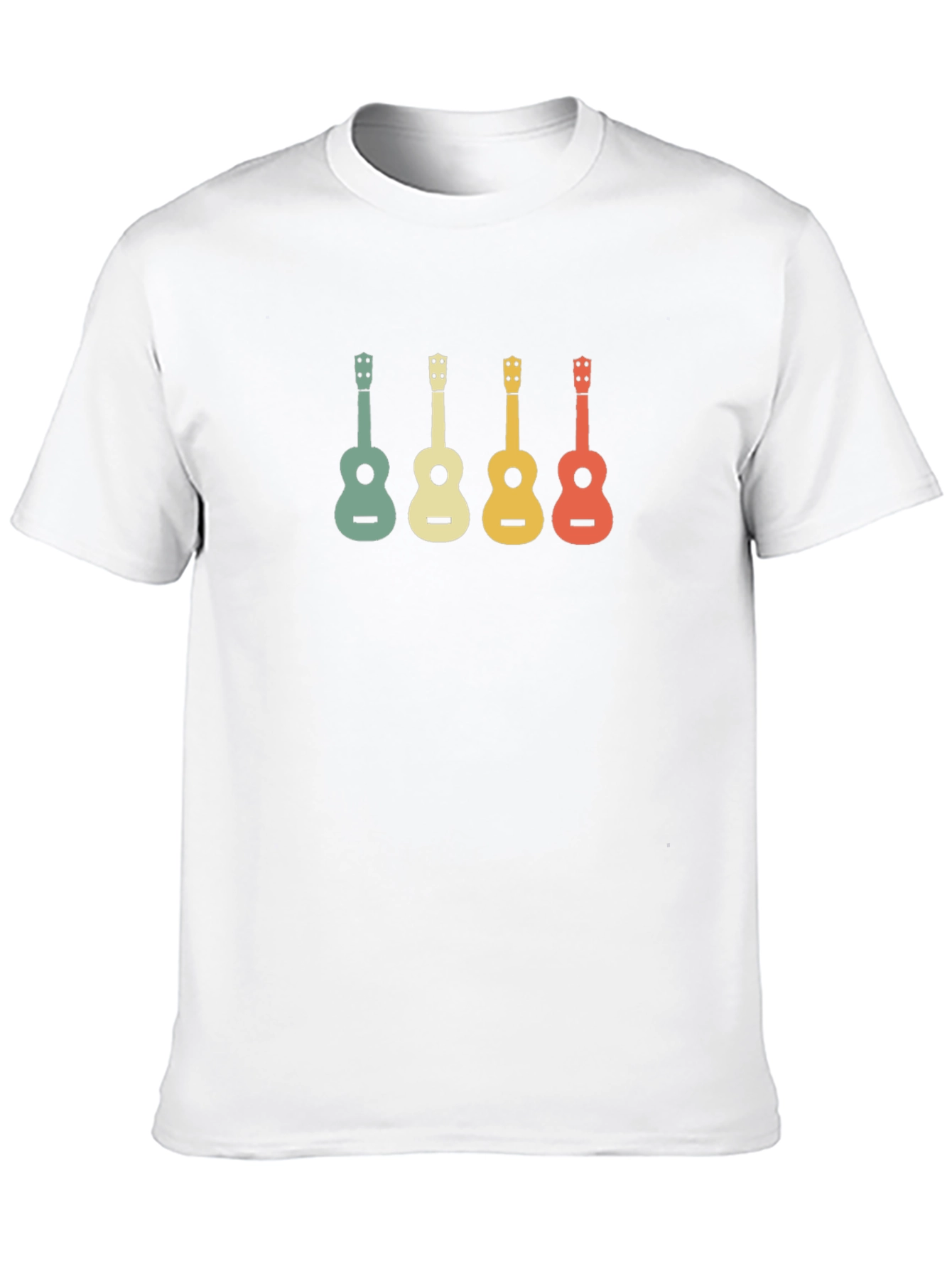 Retro Ukulele T-Shirt - Music Lovers Tee
