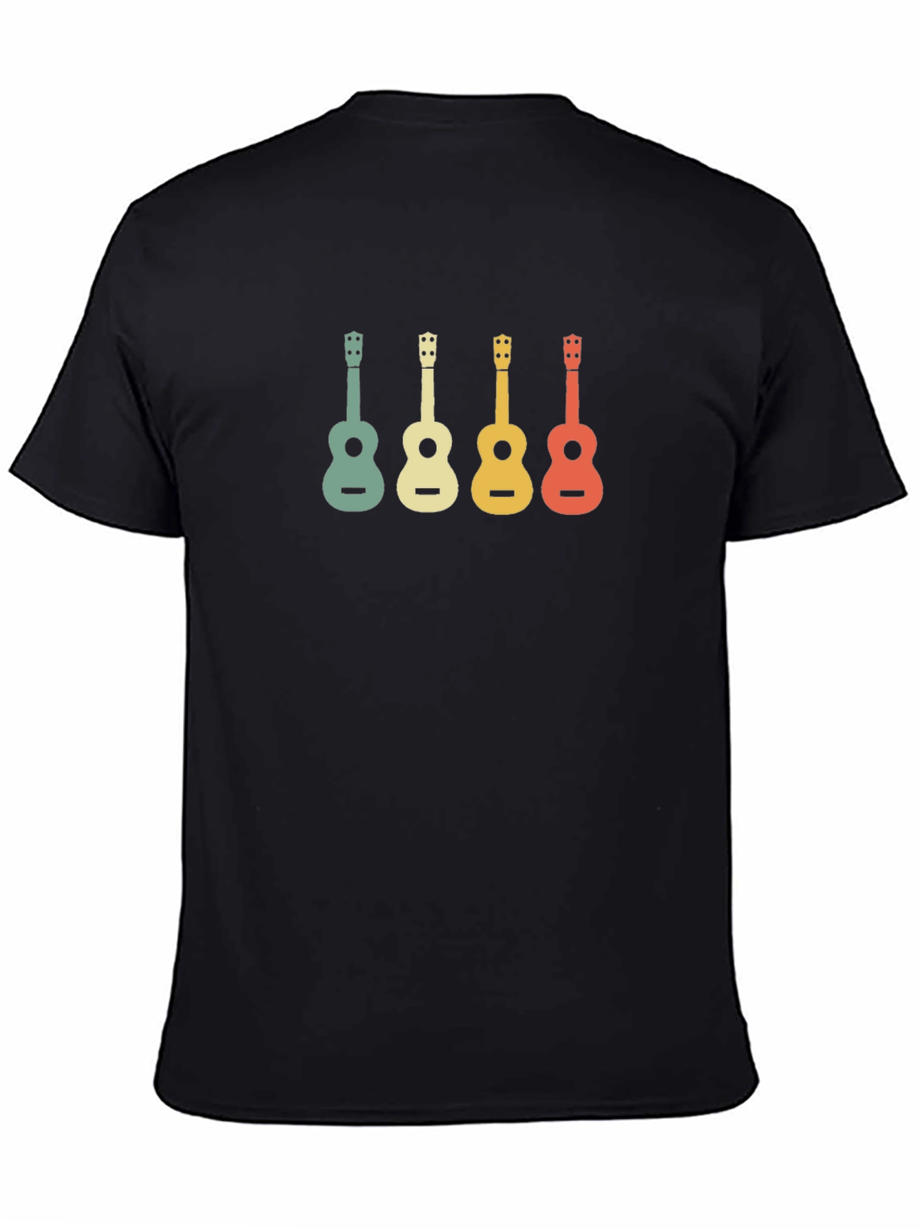 Retro Ukulele T-Shirt - Music Lovers Tee