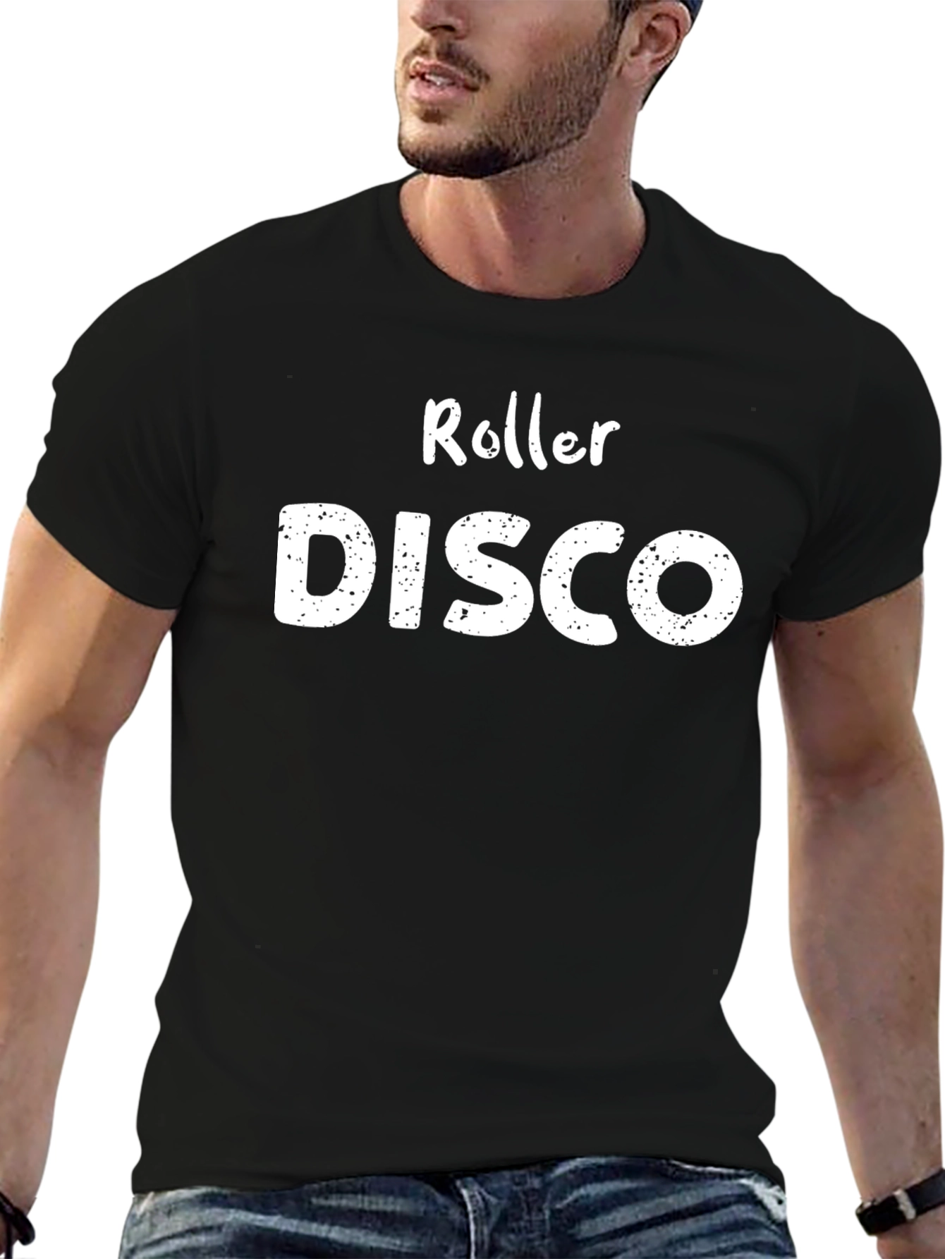 Roller Disco Graphic T-Shirt - Retro Party Tee