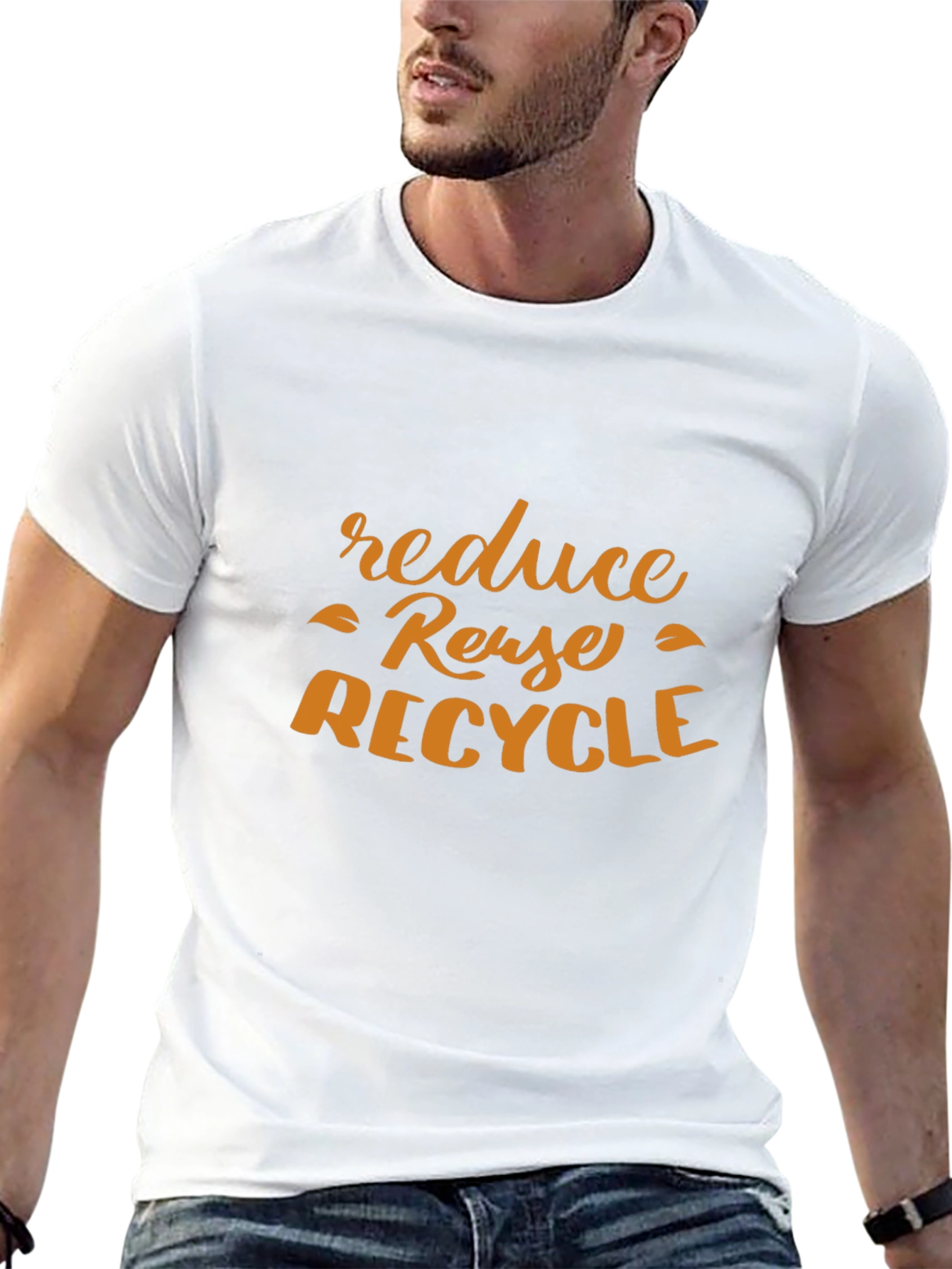 Reduce Reuse Recycle T-Shirt - Eco-Friendly Tee