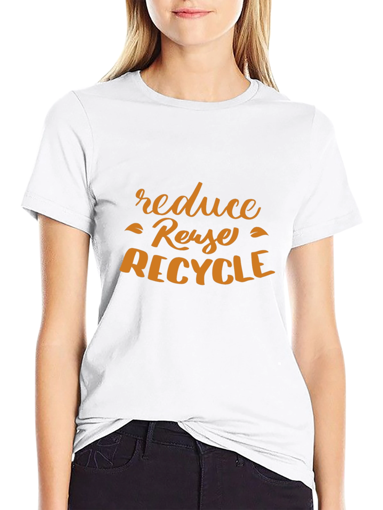 Reduce Reuse Recycle T-Shirt - Eco-Friendly Tee