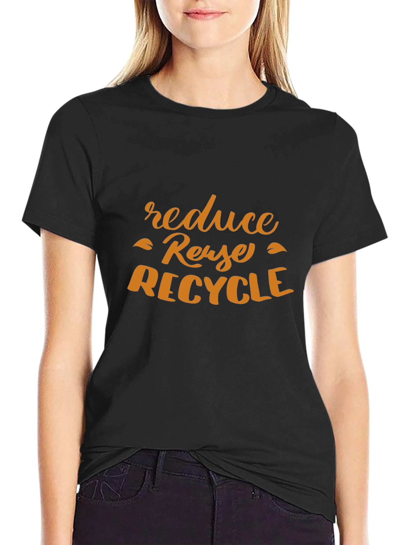 Reduce Reuse Recycle T-Shirt - Eco-Friendly Tee