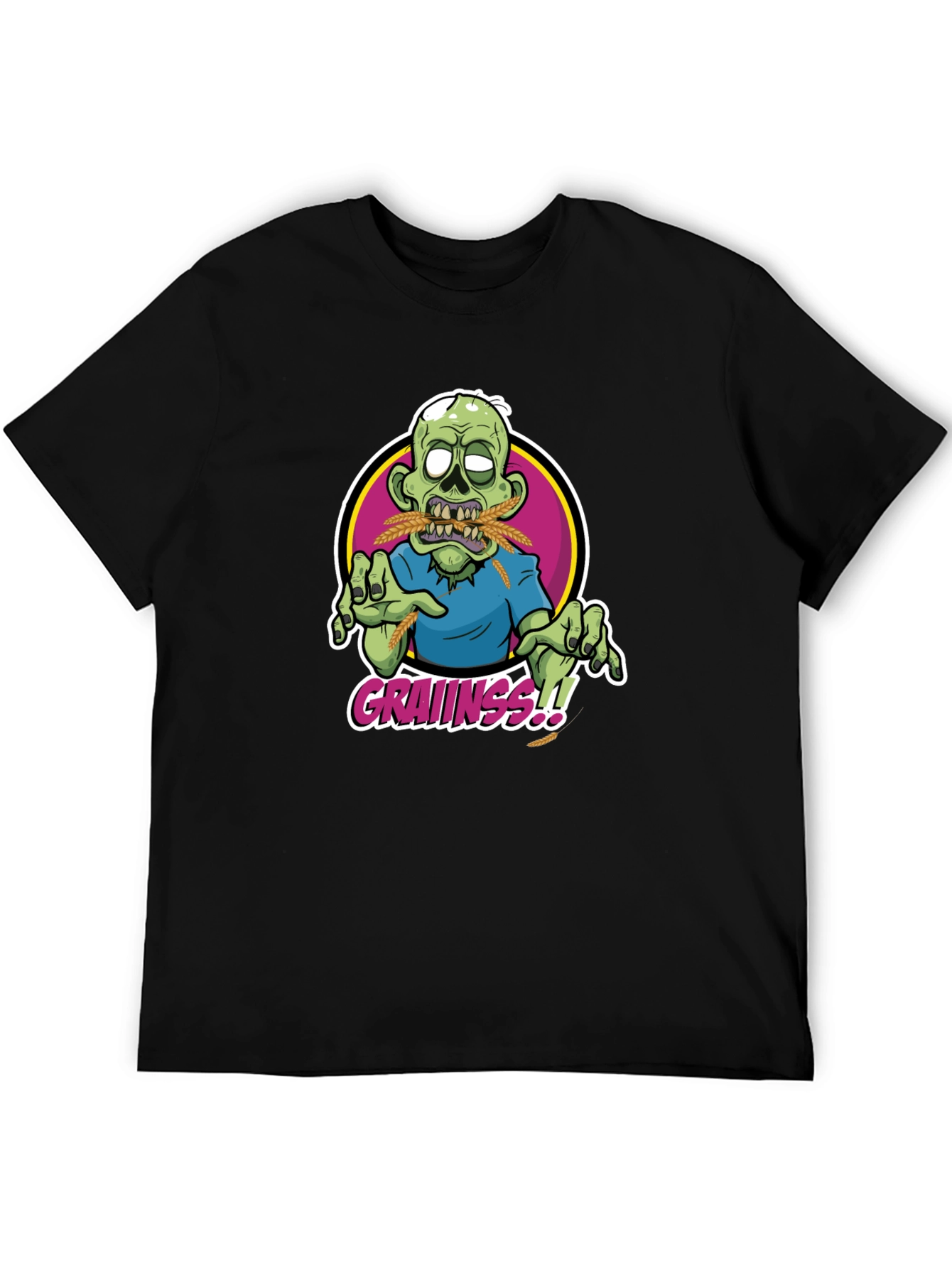 Zombie Grainss!! Graphic T-Shirt